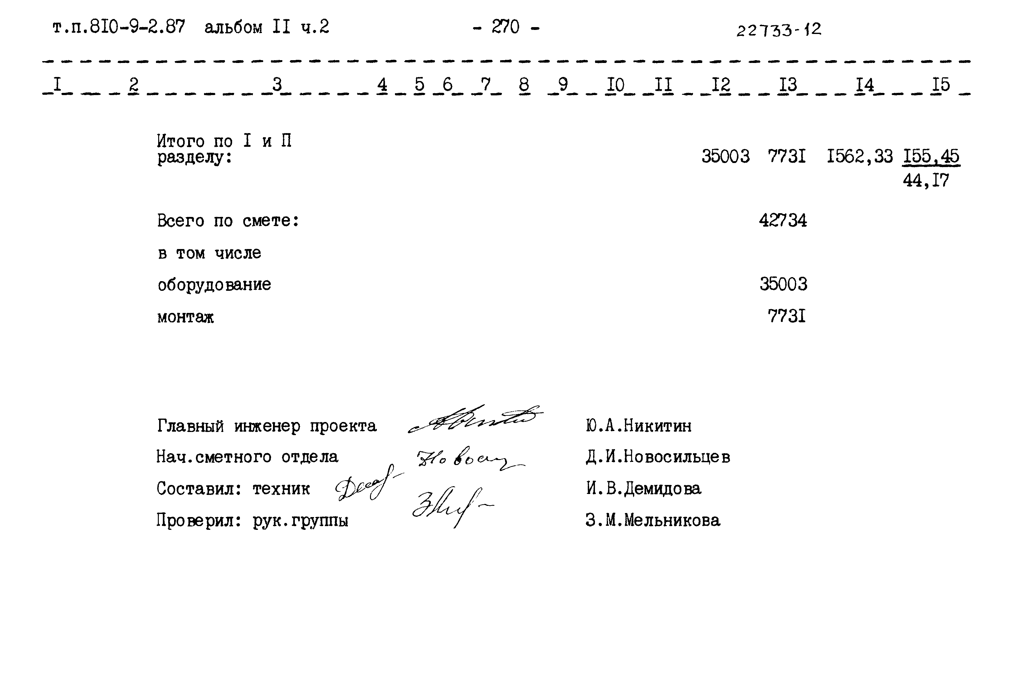 Типовой проект 810-9-2.87