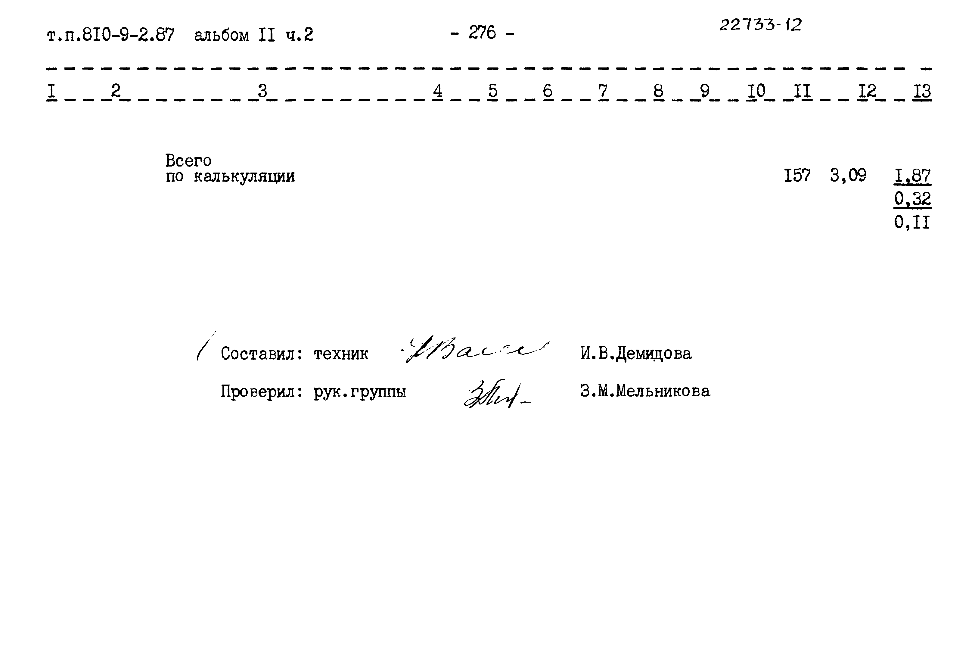 Типовой проект 810-9-2.87