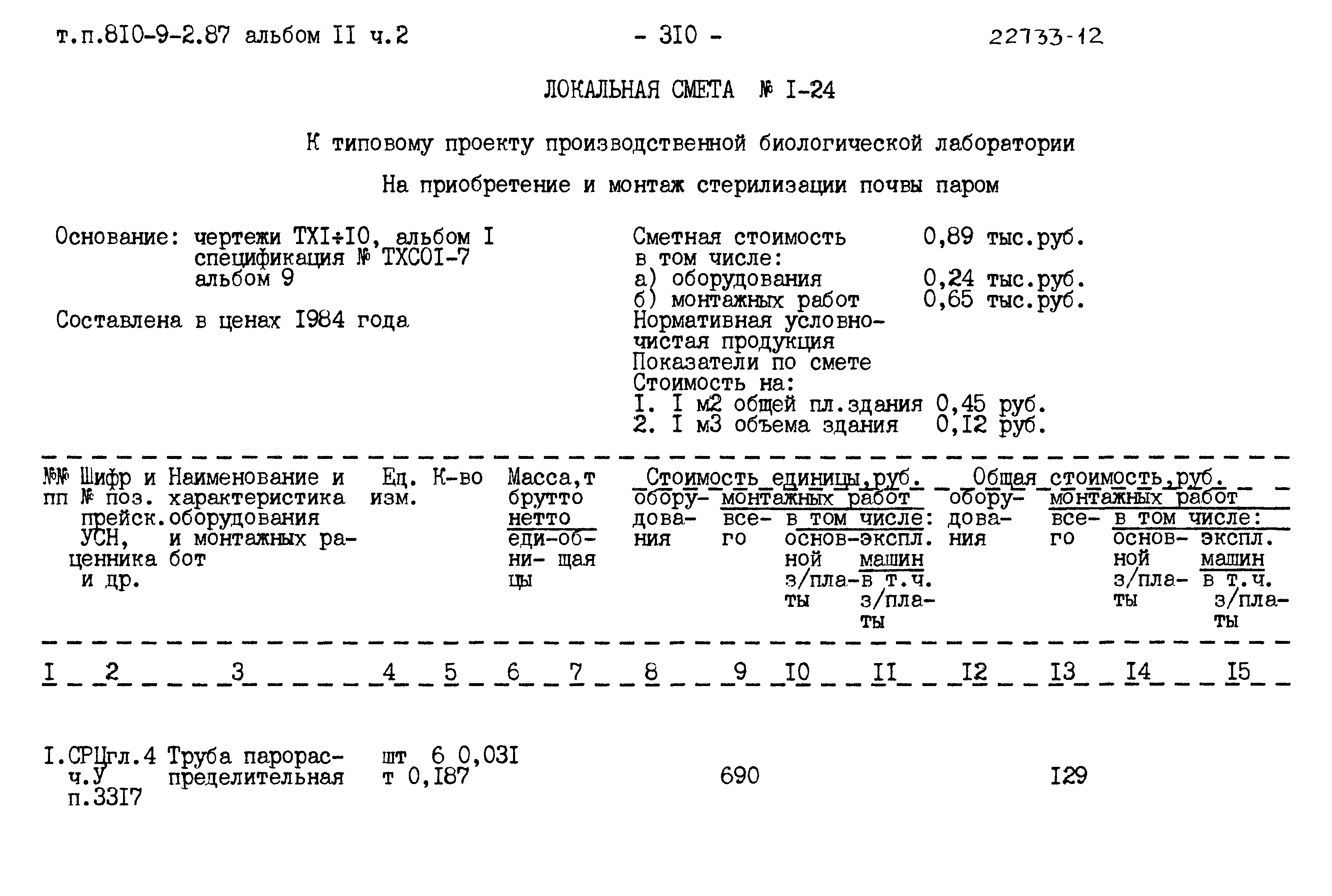 Типовой проект 810-9-2.87