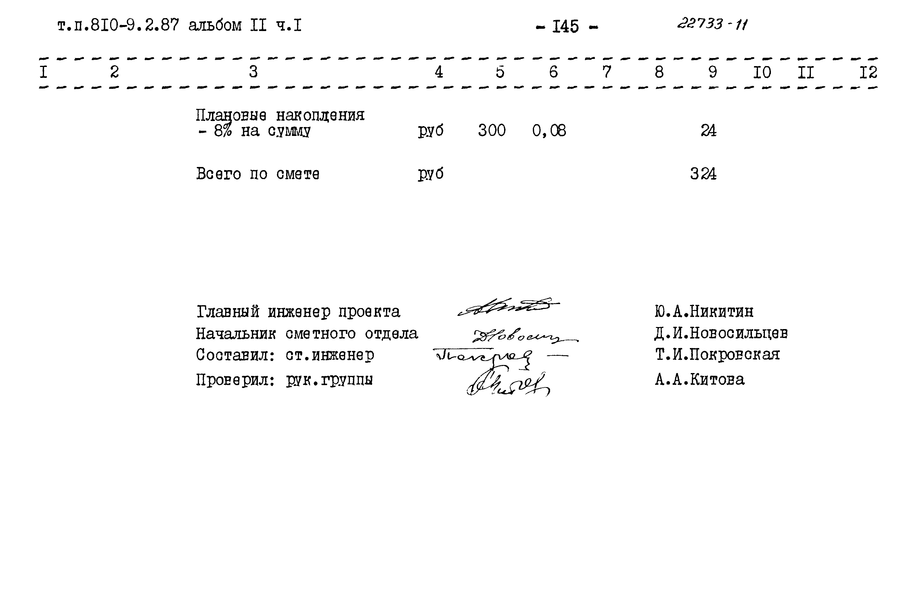 Типовой проект 810-9-2.87