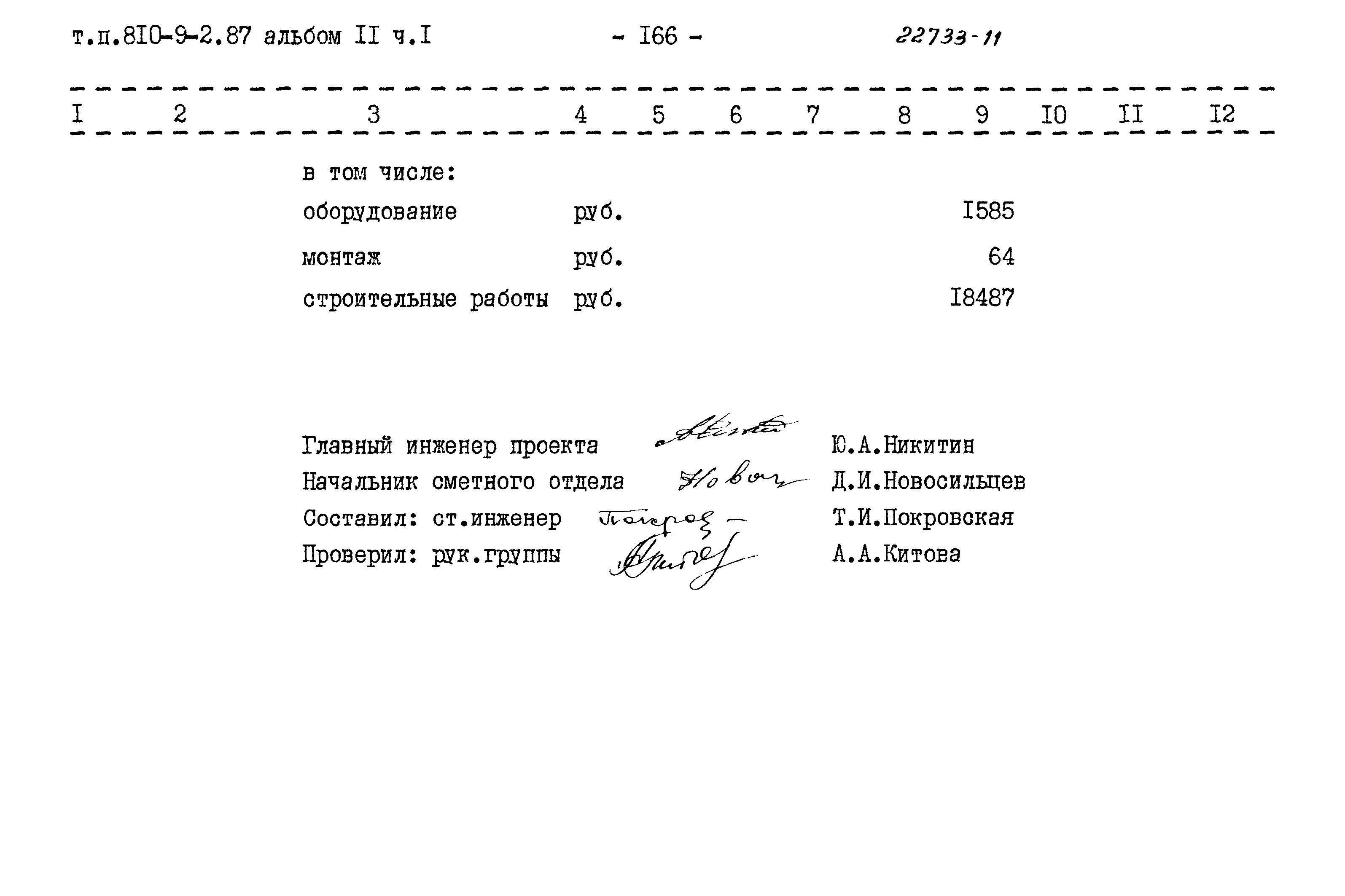 Типовой проект 810-9-2.87