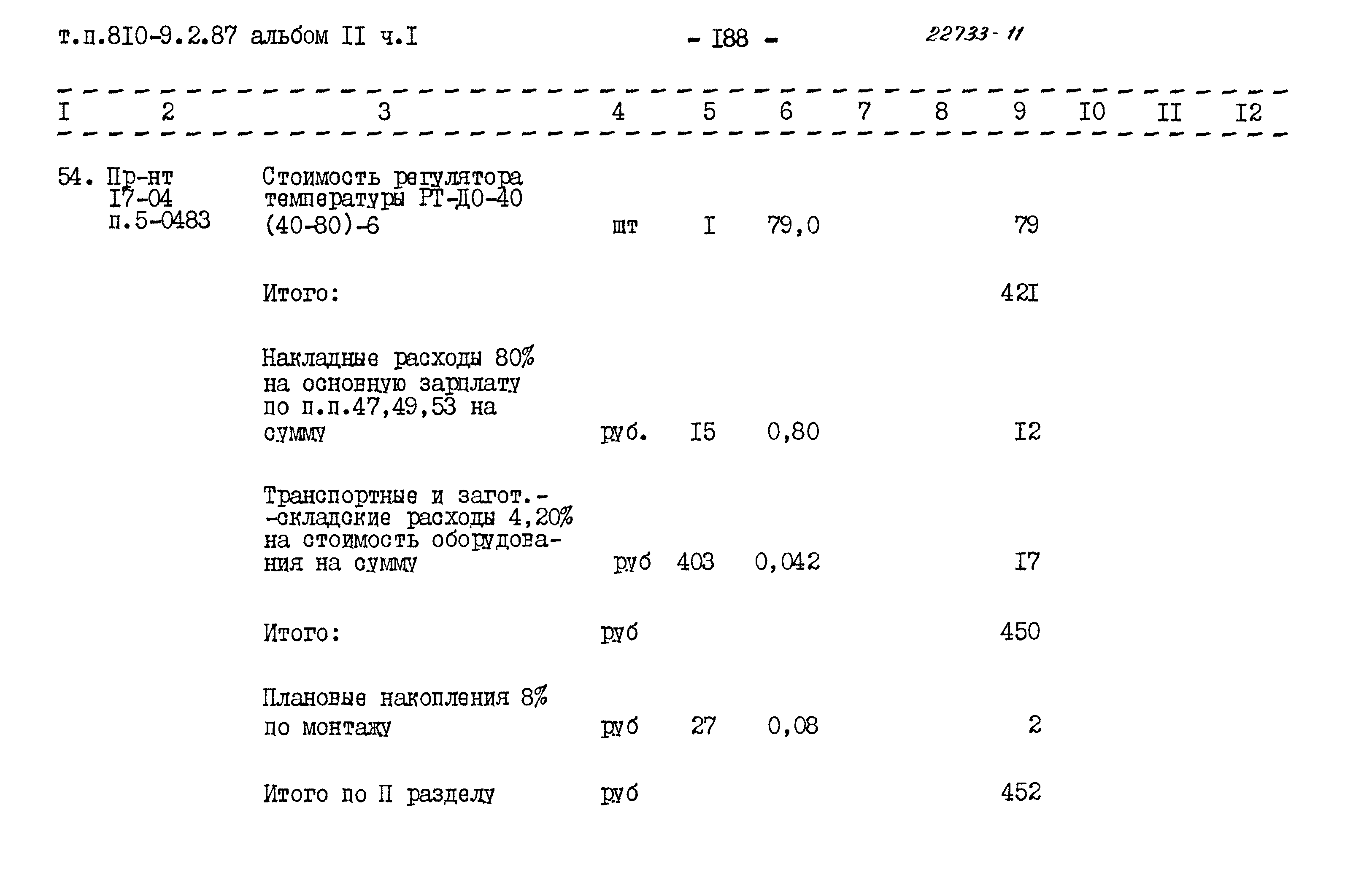 Типовой проект 810-9-2.87