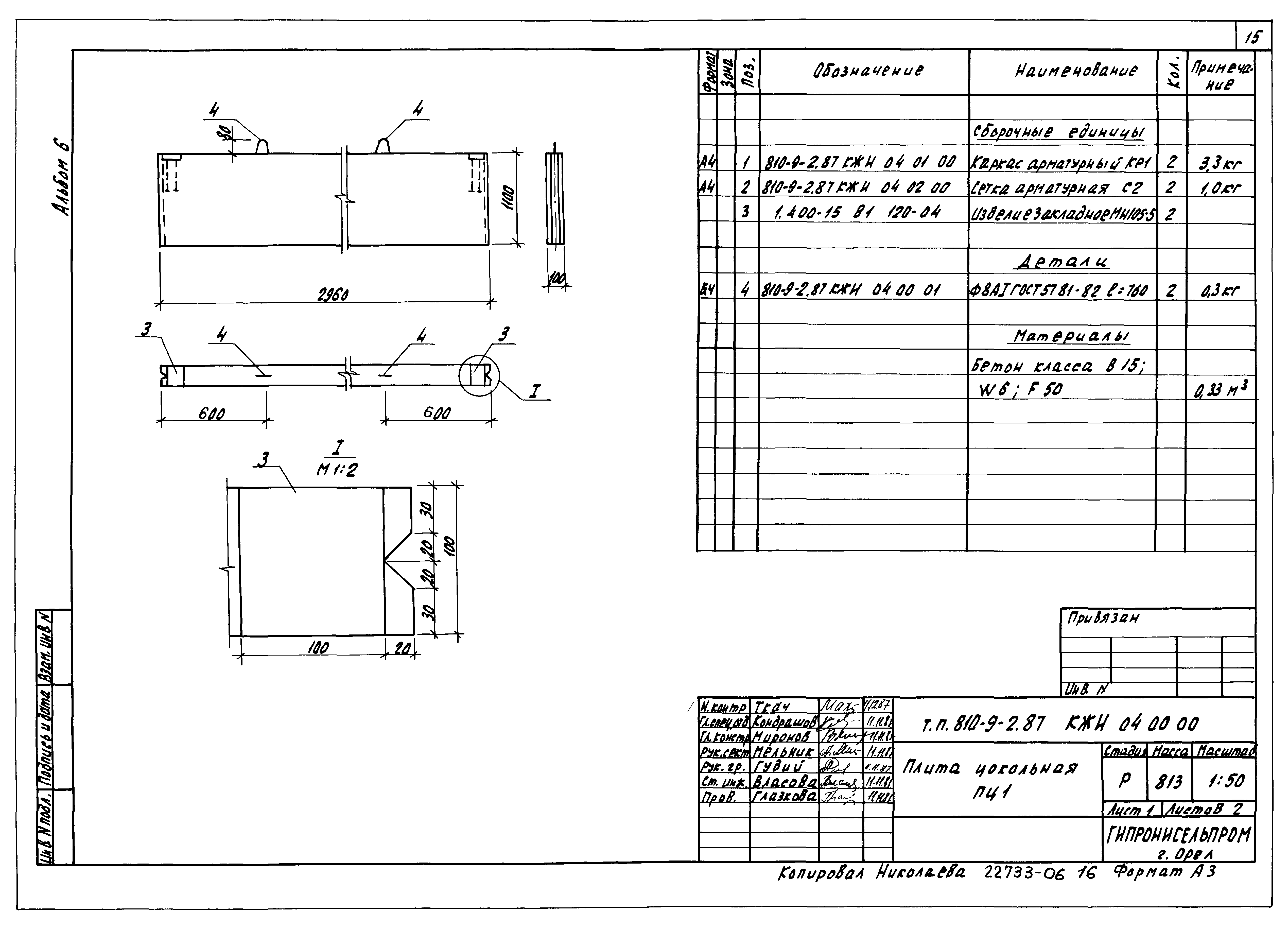 Типовой проект 810-9-2.87