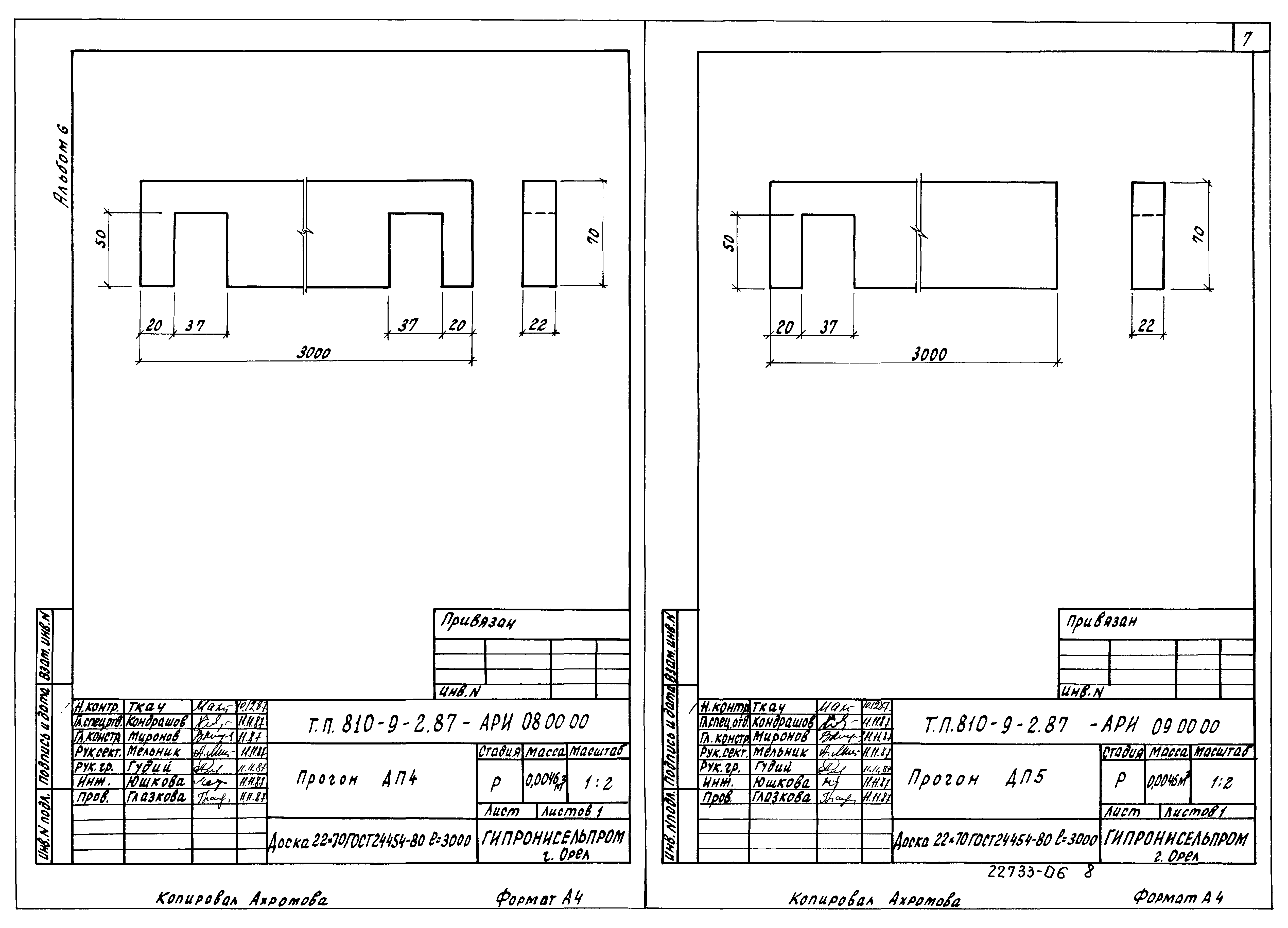 Типовой проект 810-9-2.87