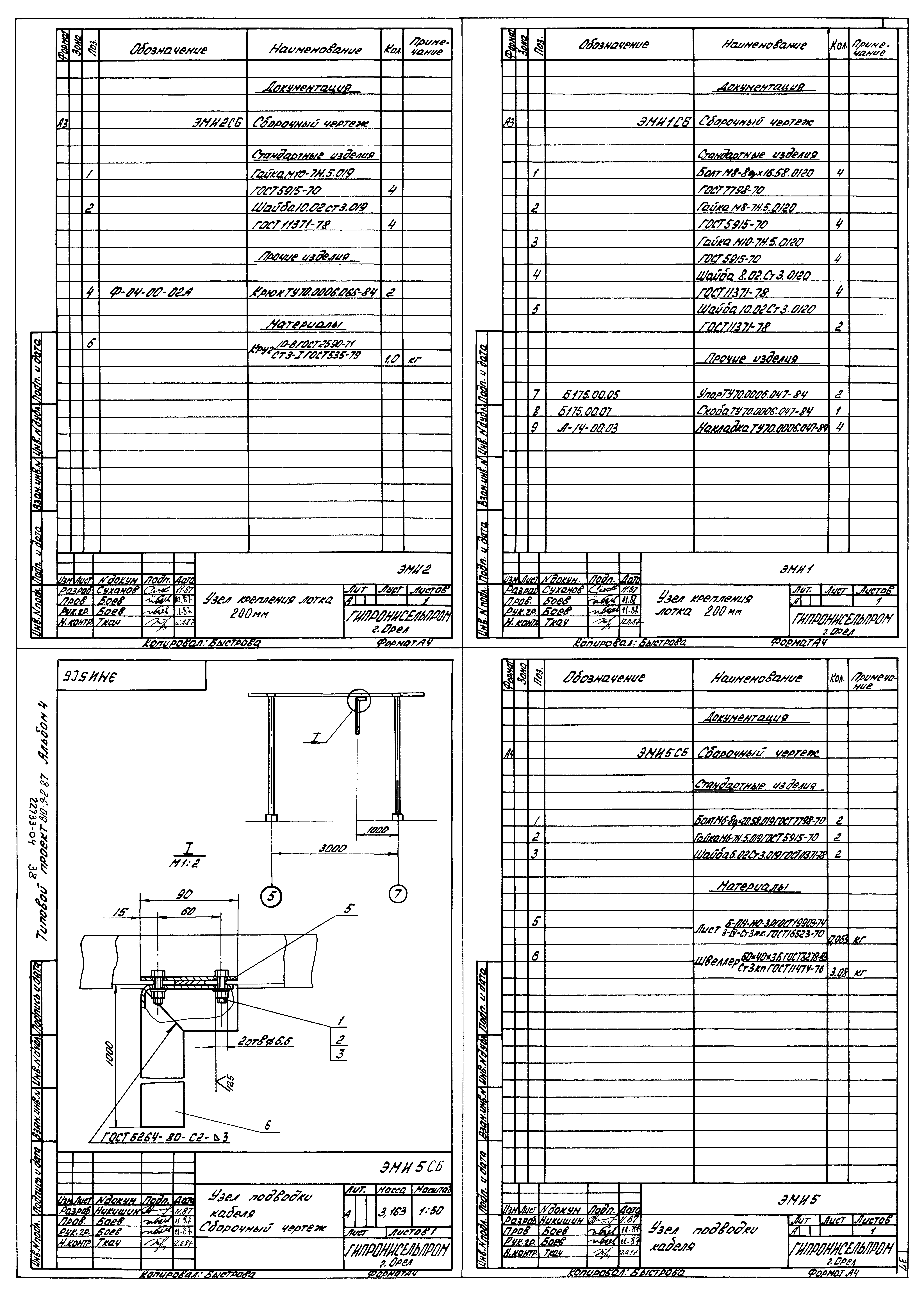 Типовой проект 810-9-2.87