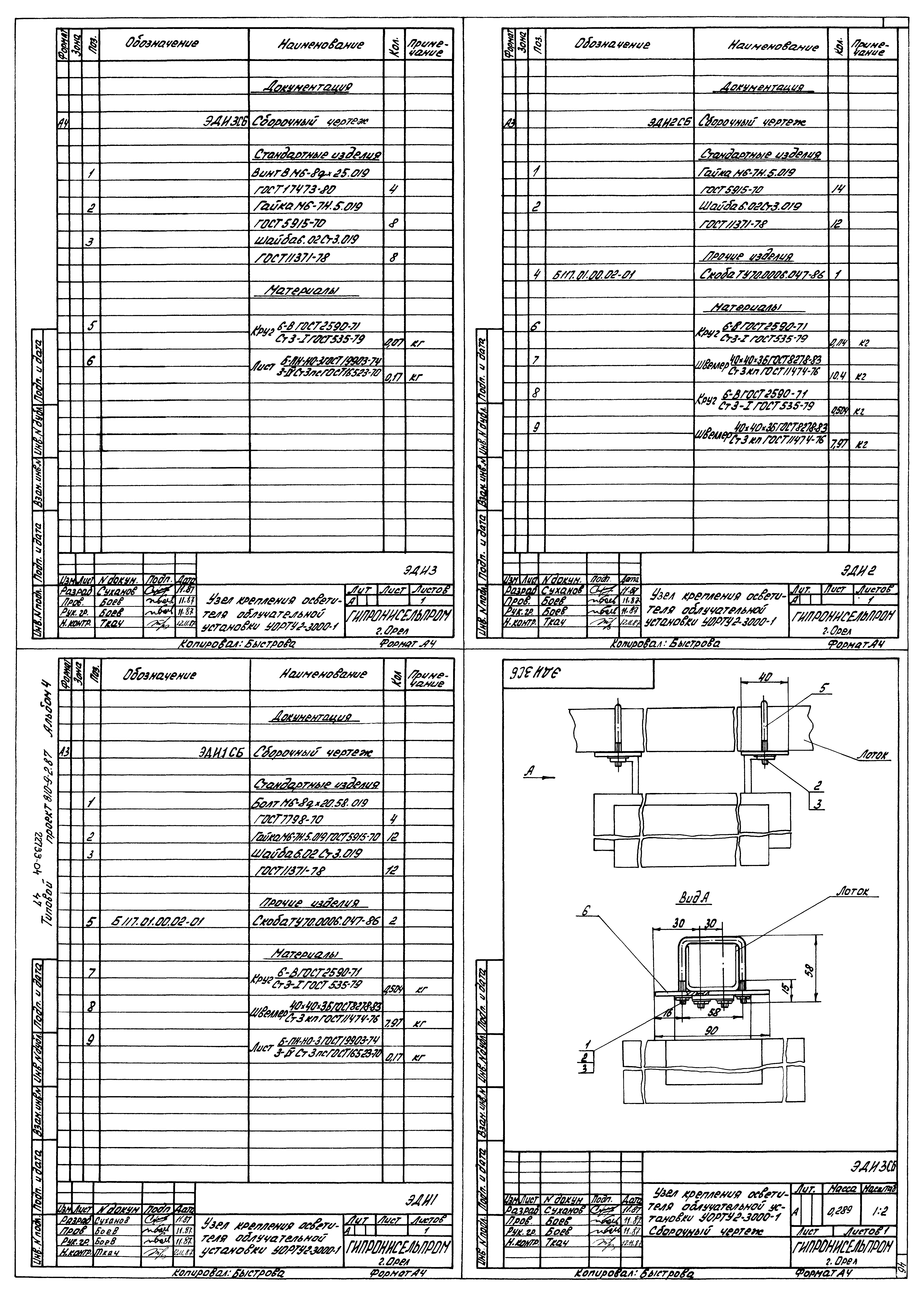 Типовой проект 810-9-2.87