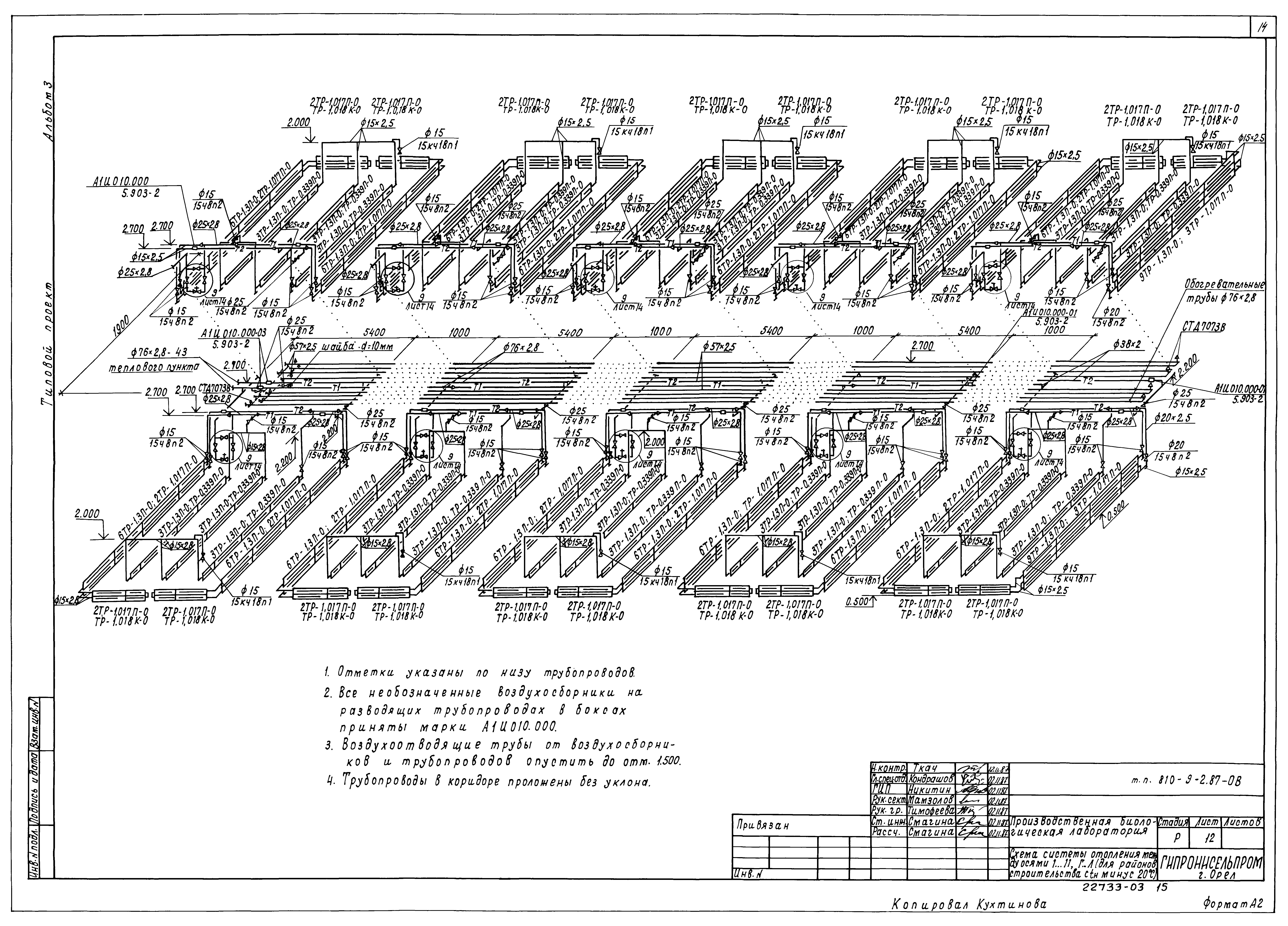 Типовой проект 810-9-2.87