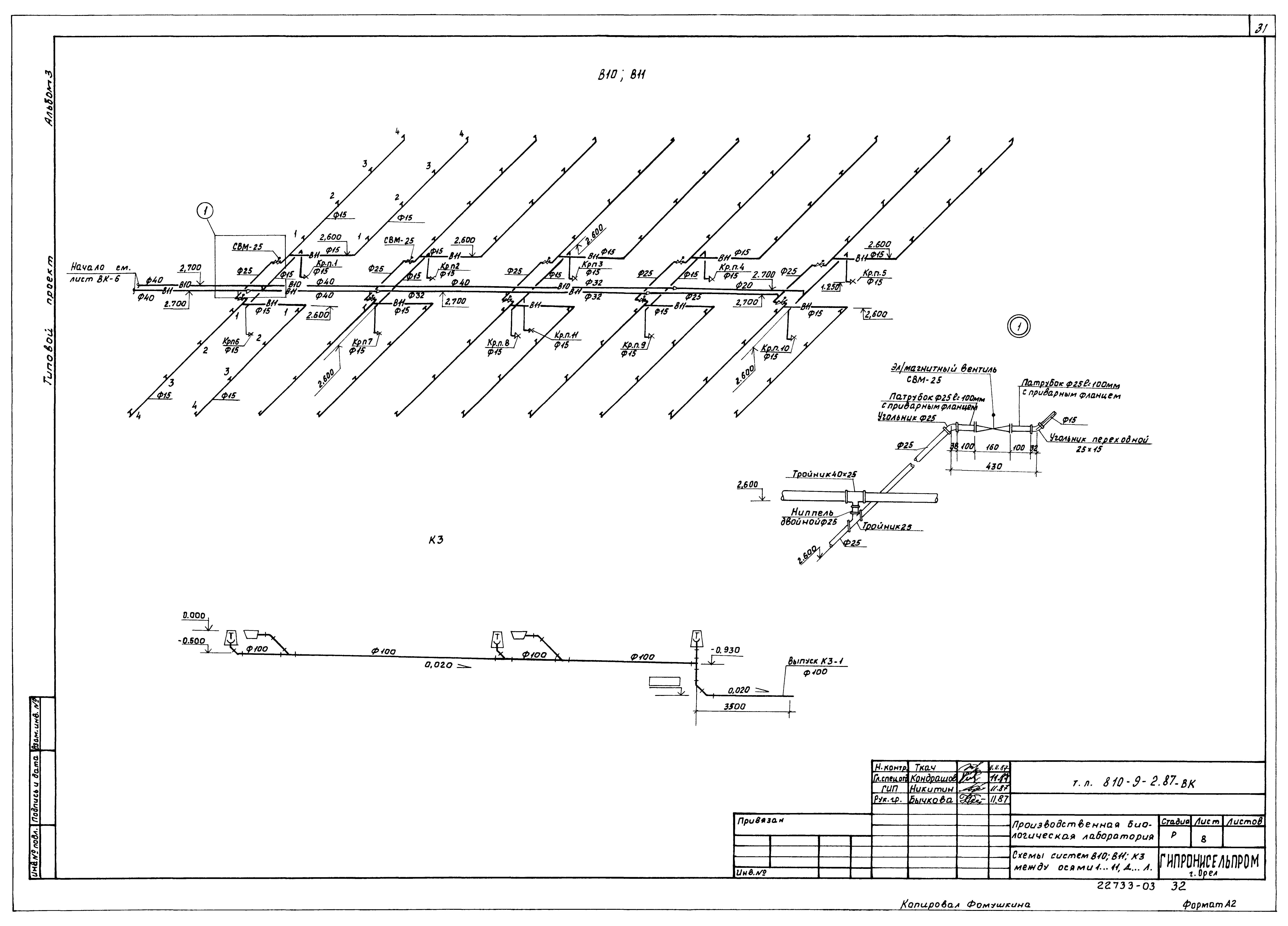 Типовой проект 810-9-2.87