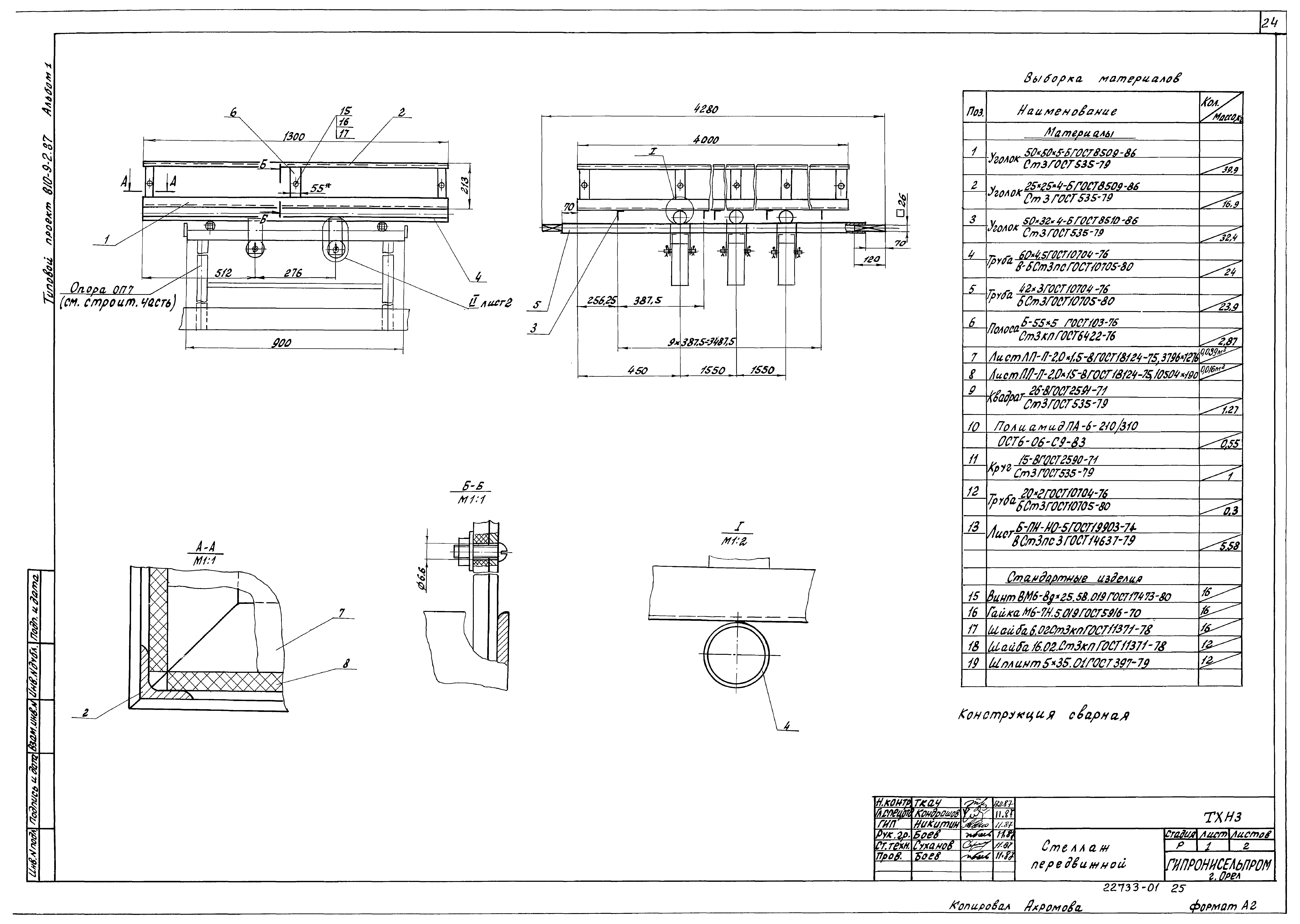 Типовой проект 810-9-2.87