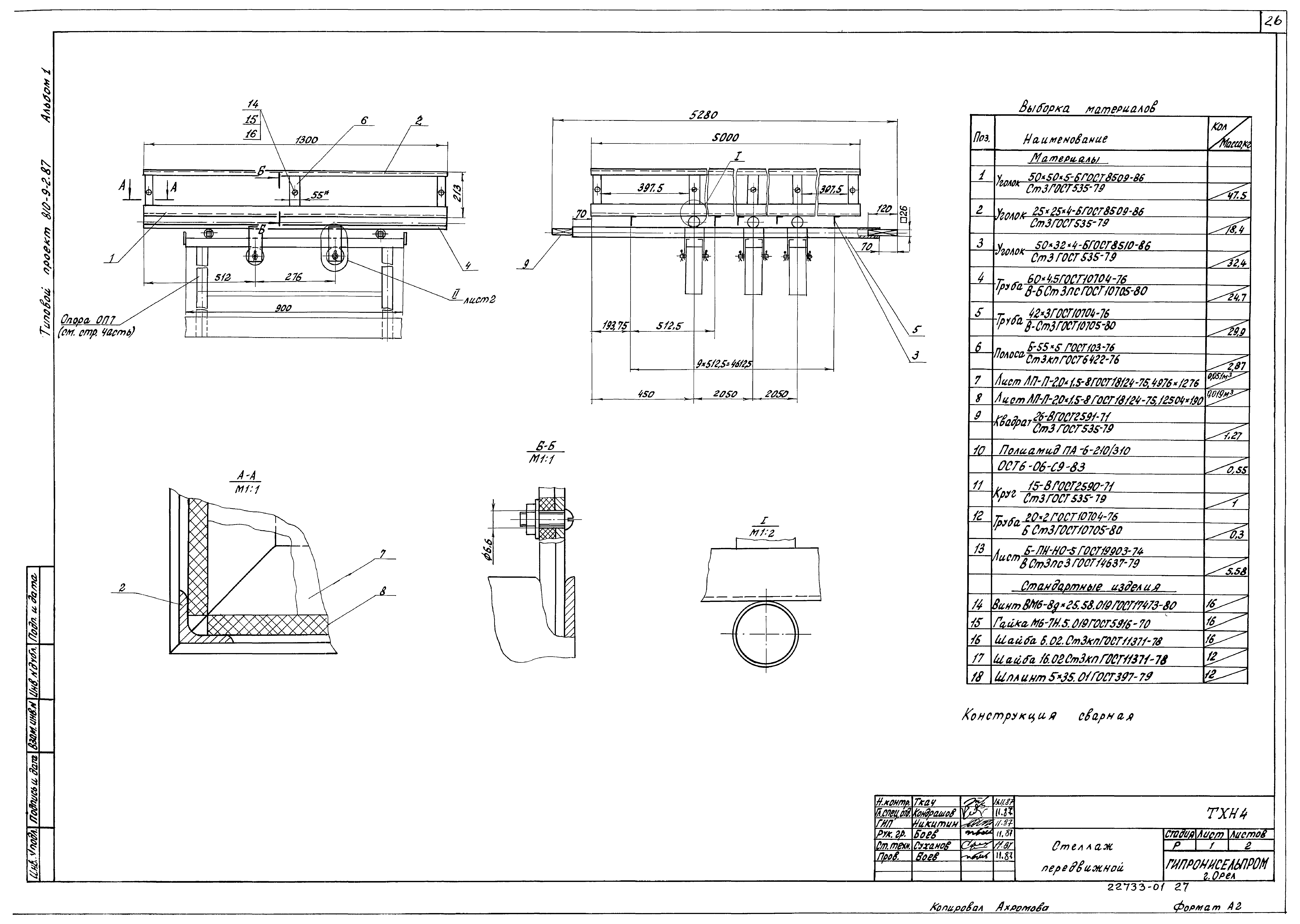 Типовой проект 810-9-2.87
