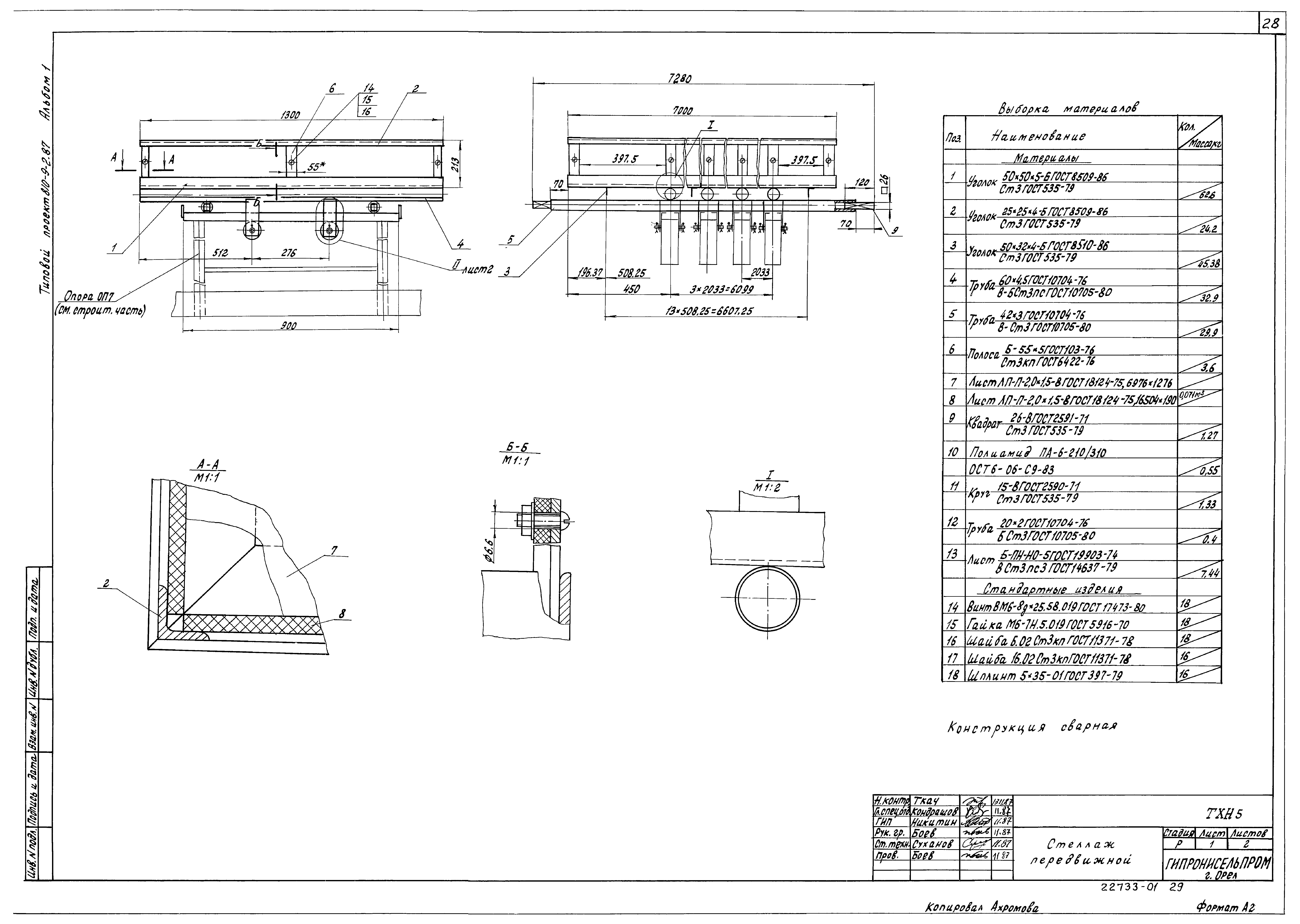 Типовой проект 810-9-2.87