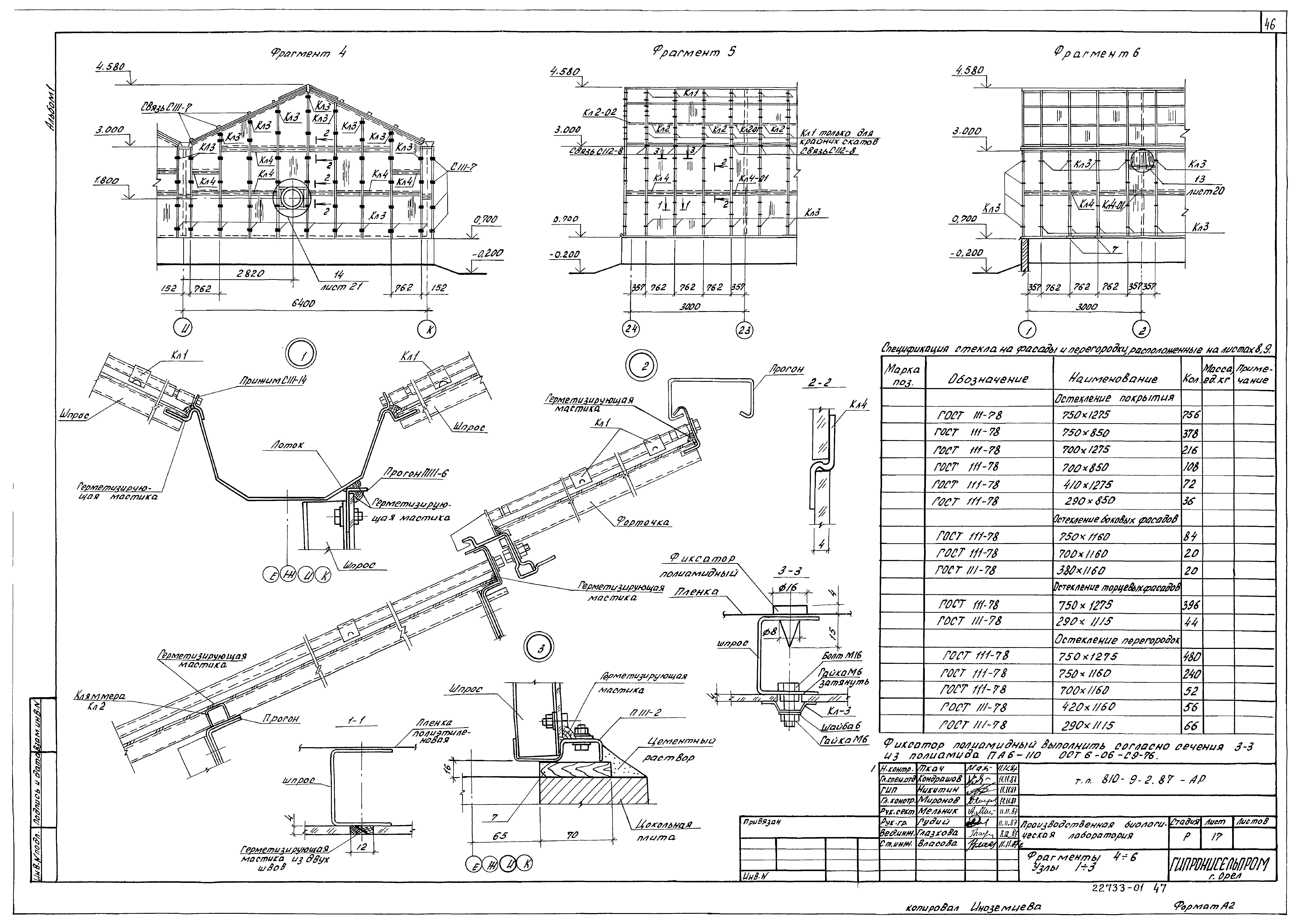Типовой проект 810-9-2.87