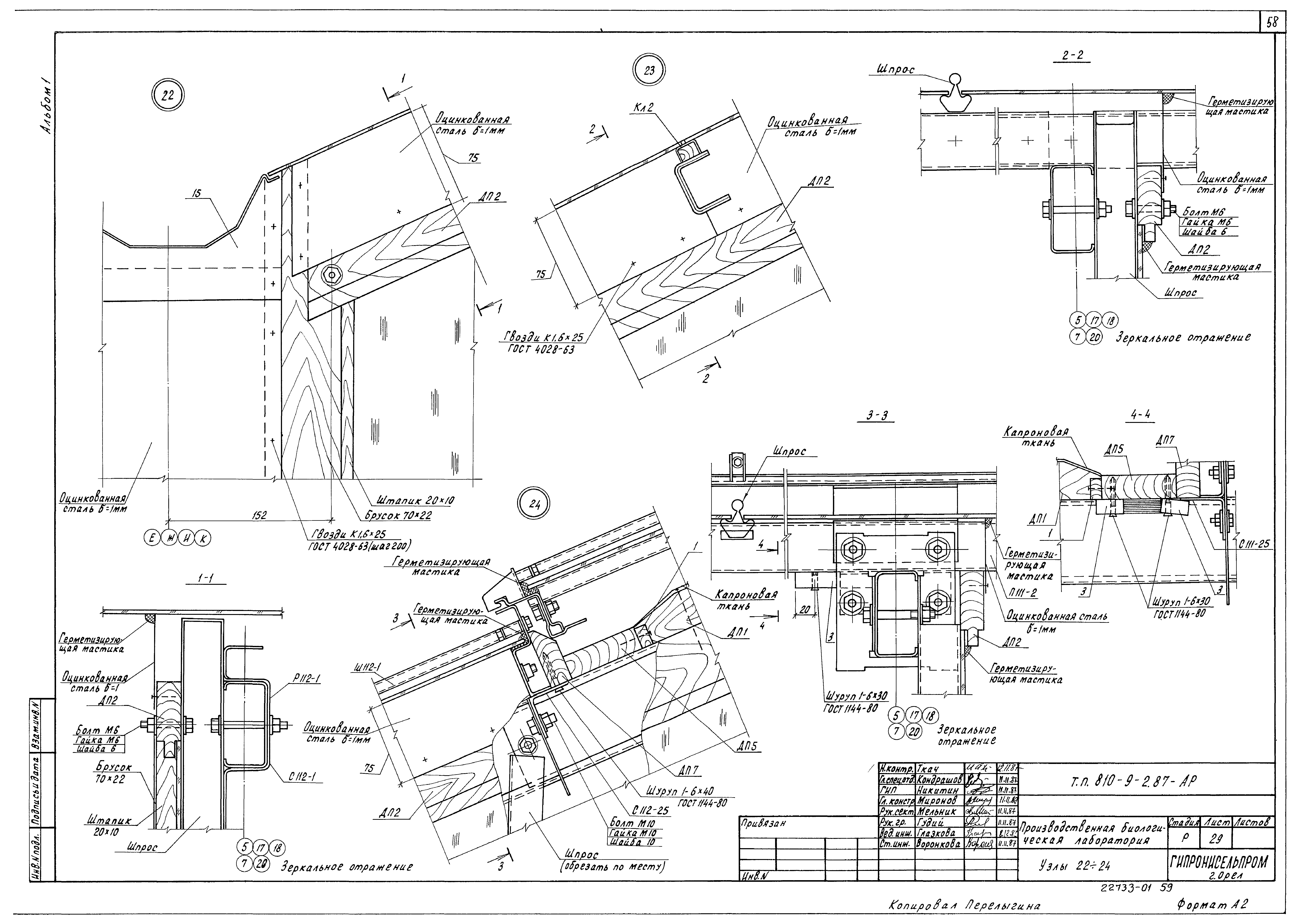 Типовой проект 810-9-2.87