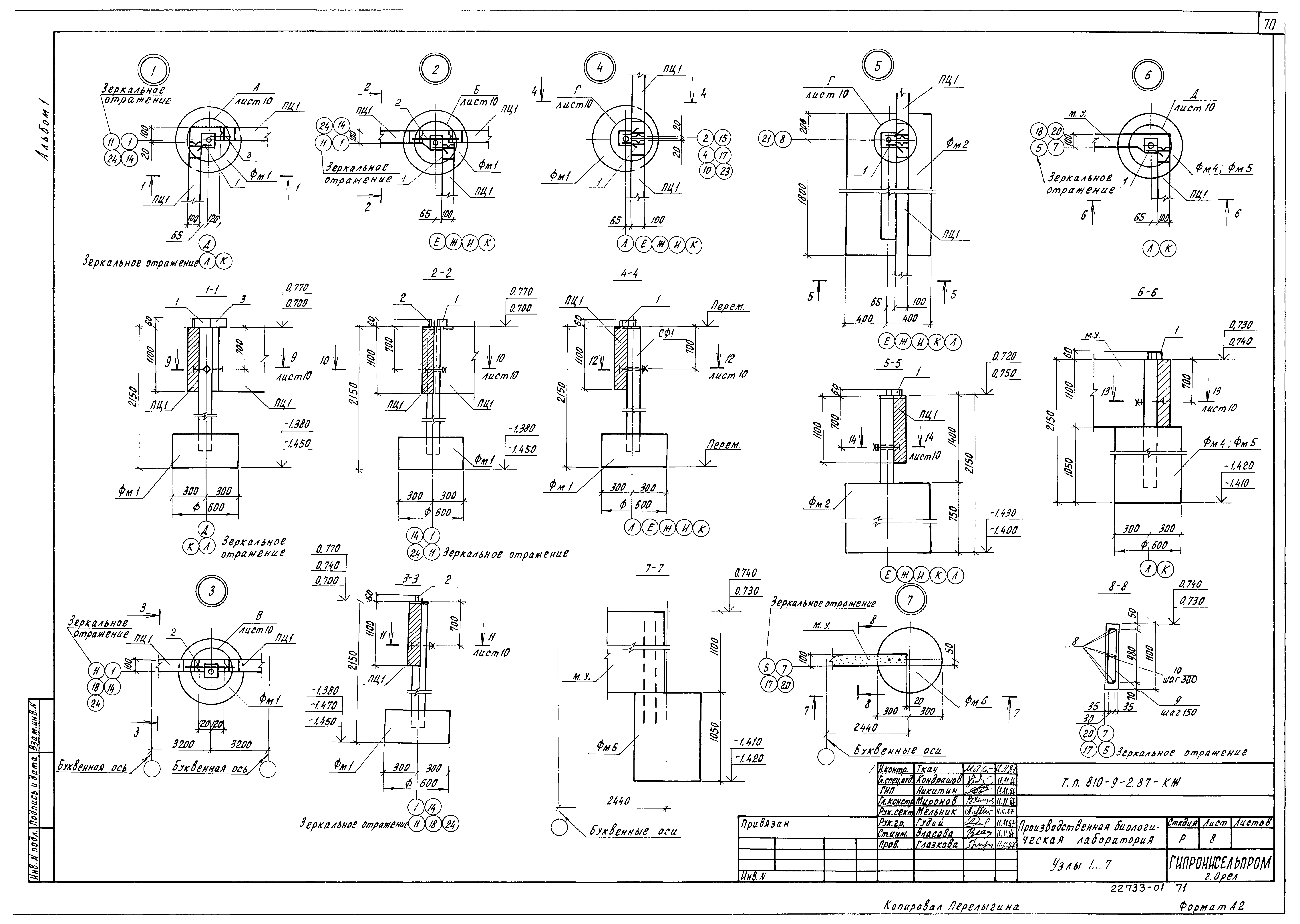 Типовой проект 810-9-2.87