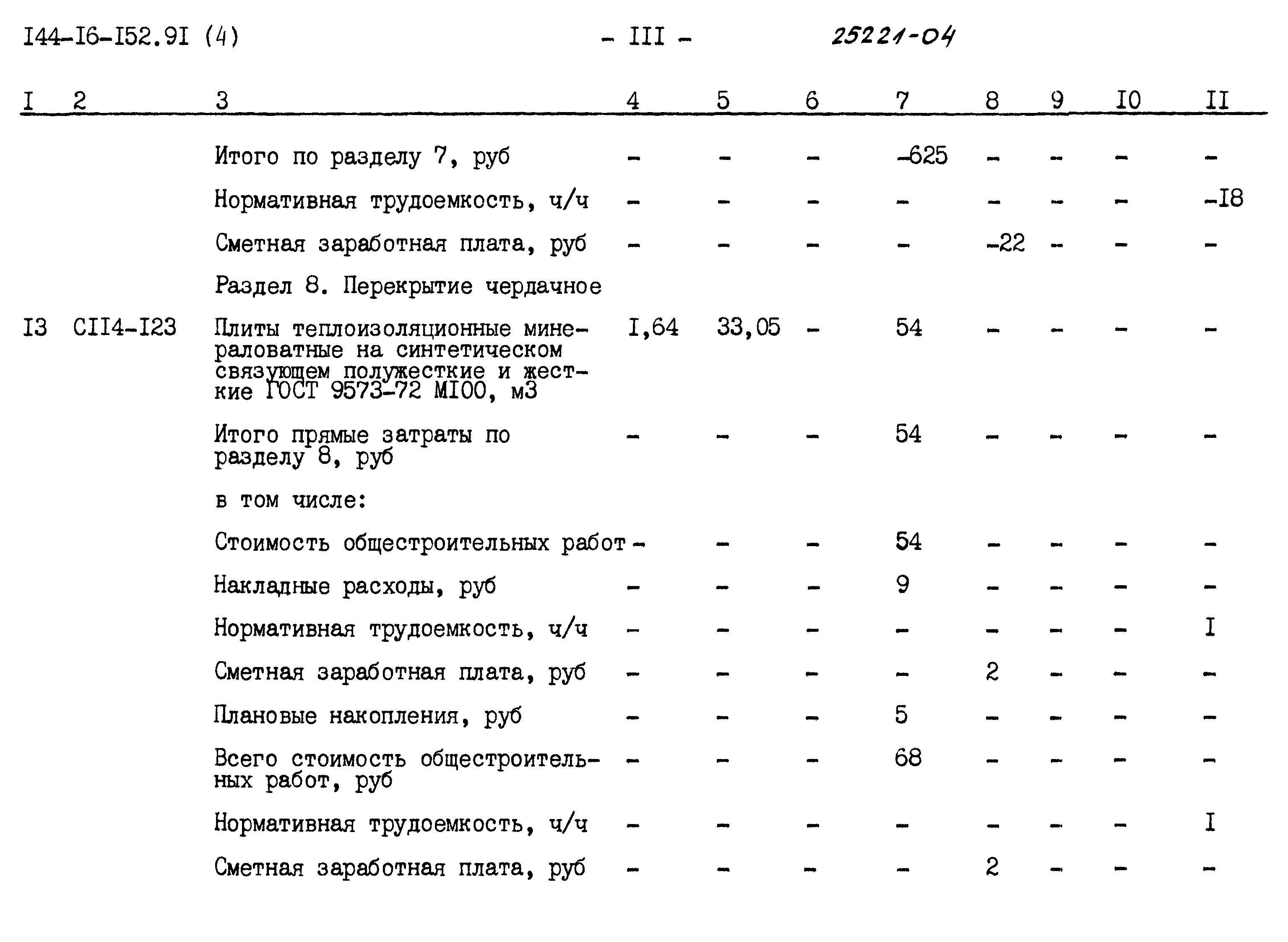 Типовой проект 144-16-152.91