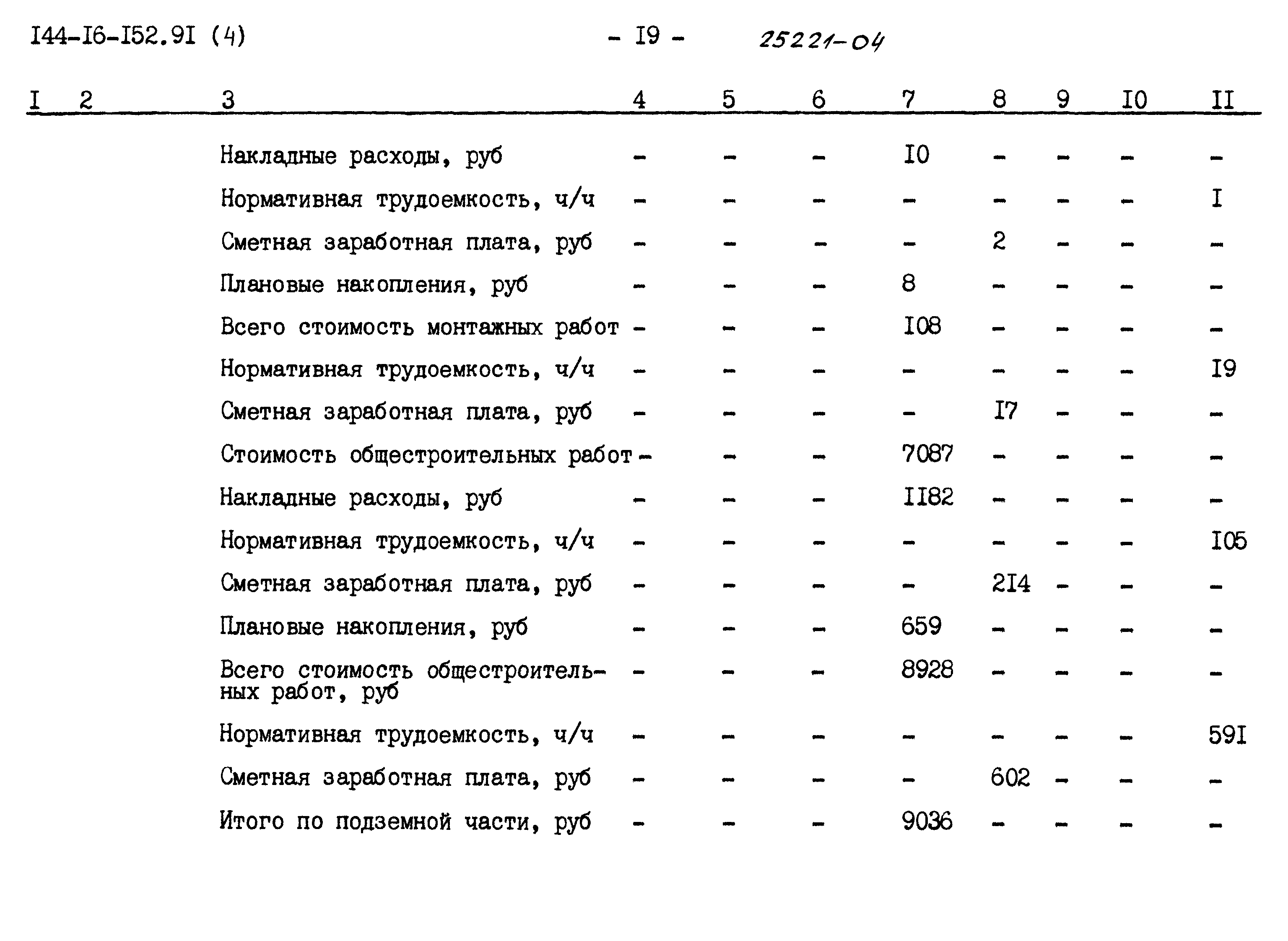 Типовой проект 144-16-152.91