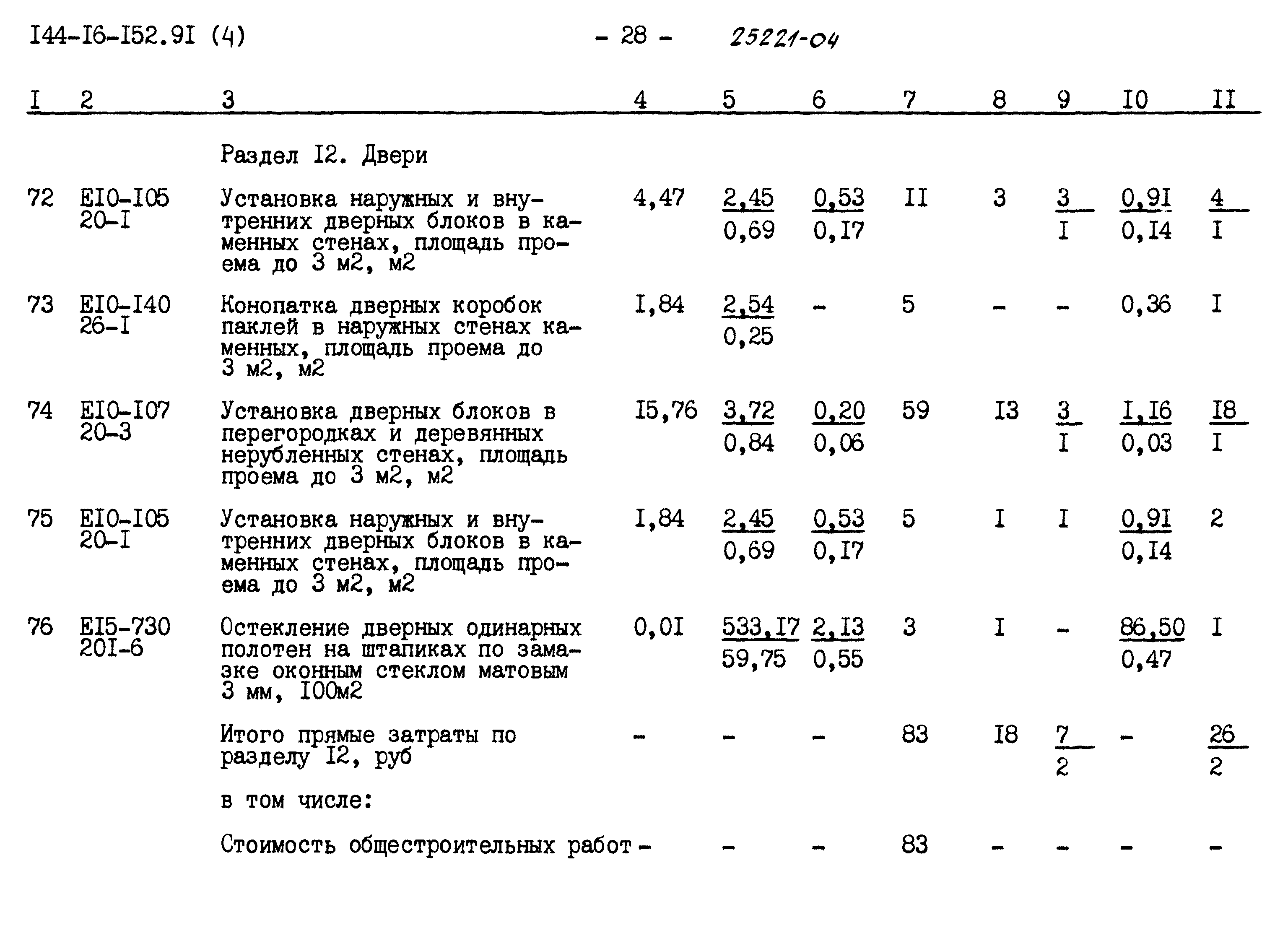 Типовой проект 144-16-152.91