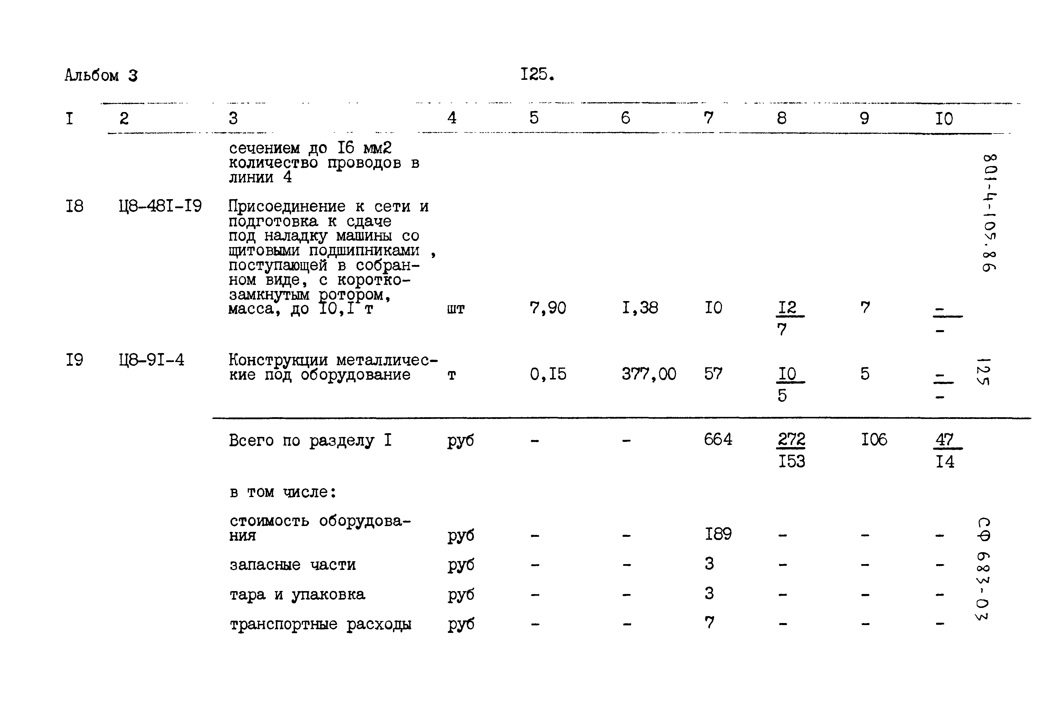 Типовой проект 801-4-105.86