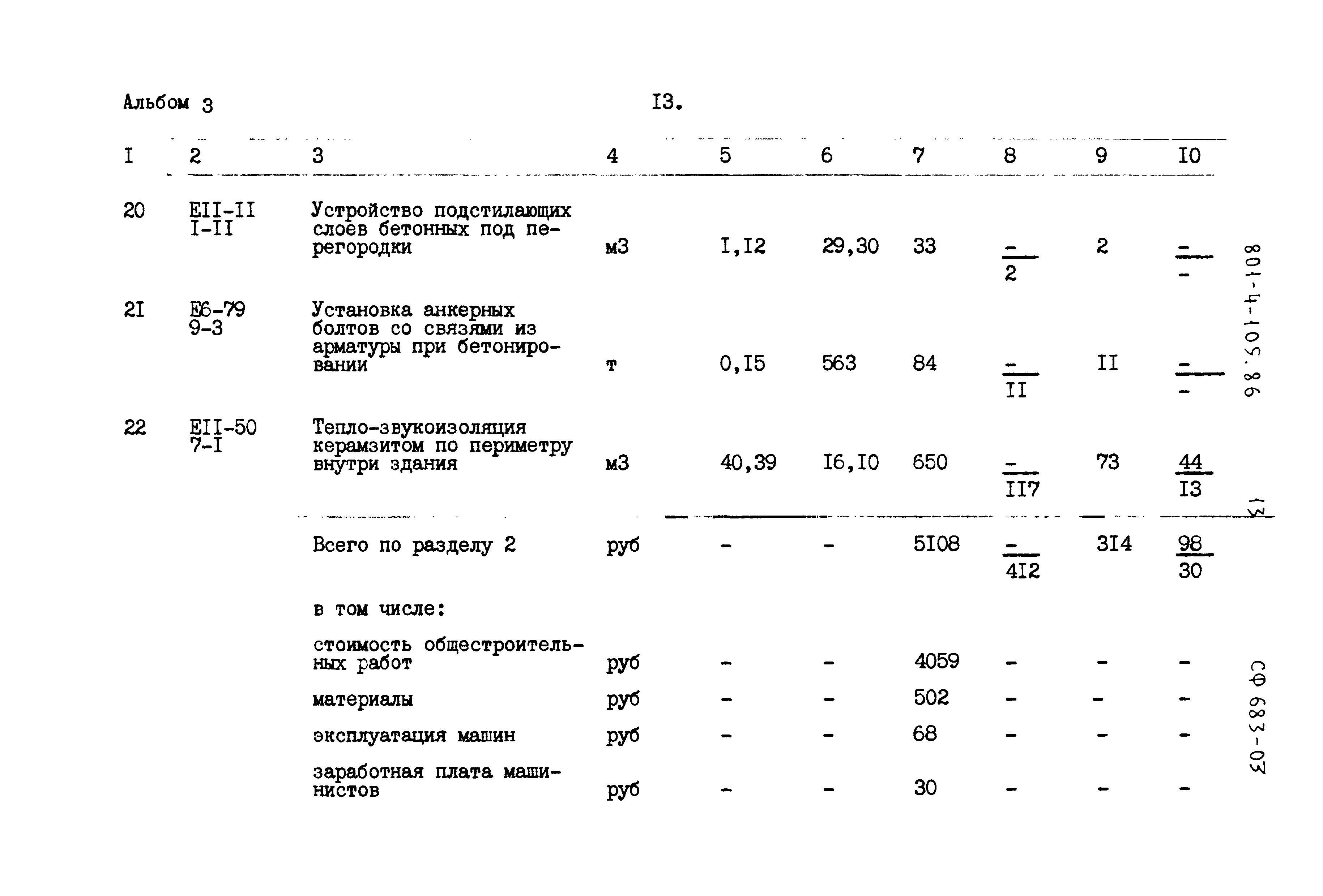 Типовой проект 801-4-105.86