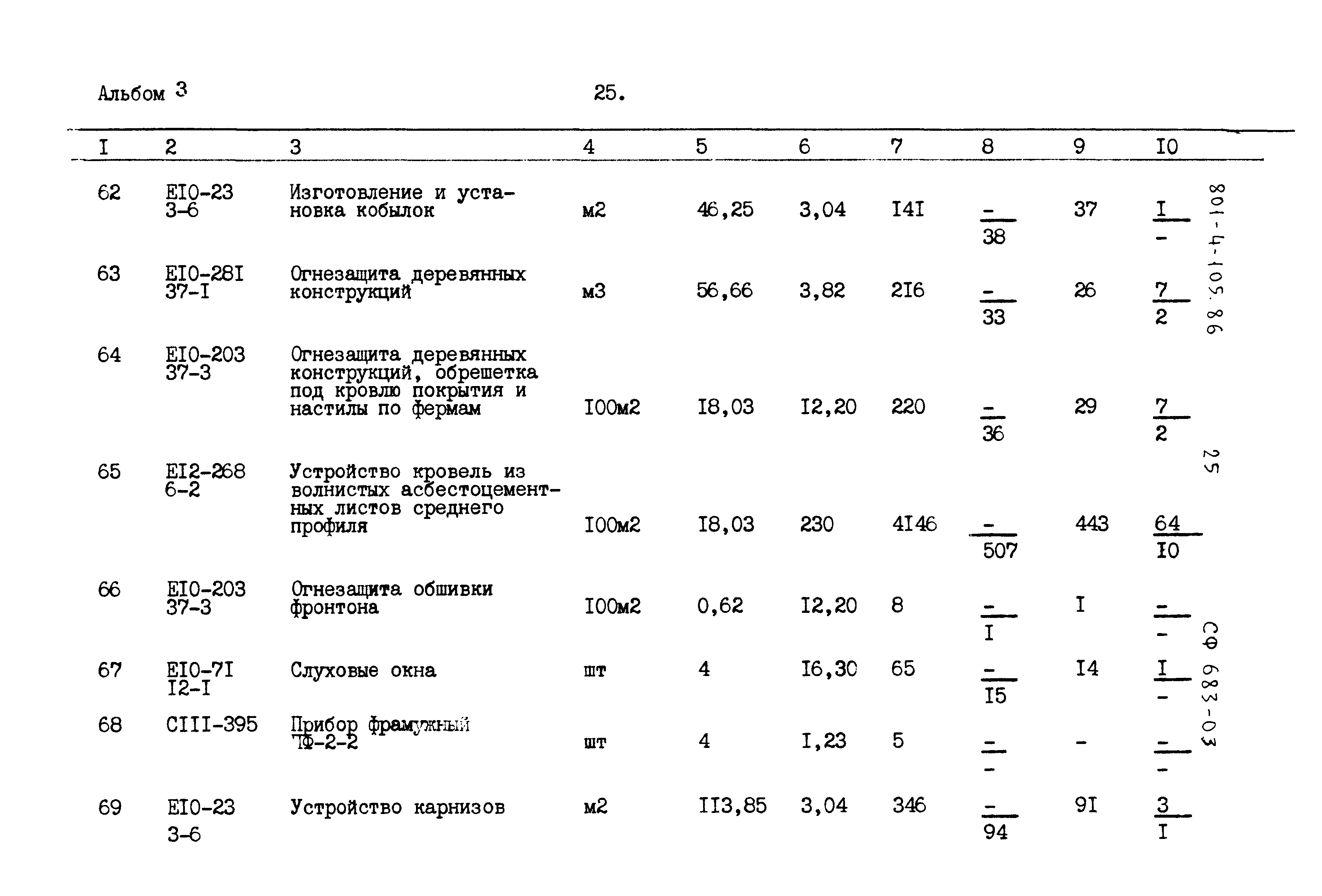 Типовой проект 801-4-105.86