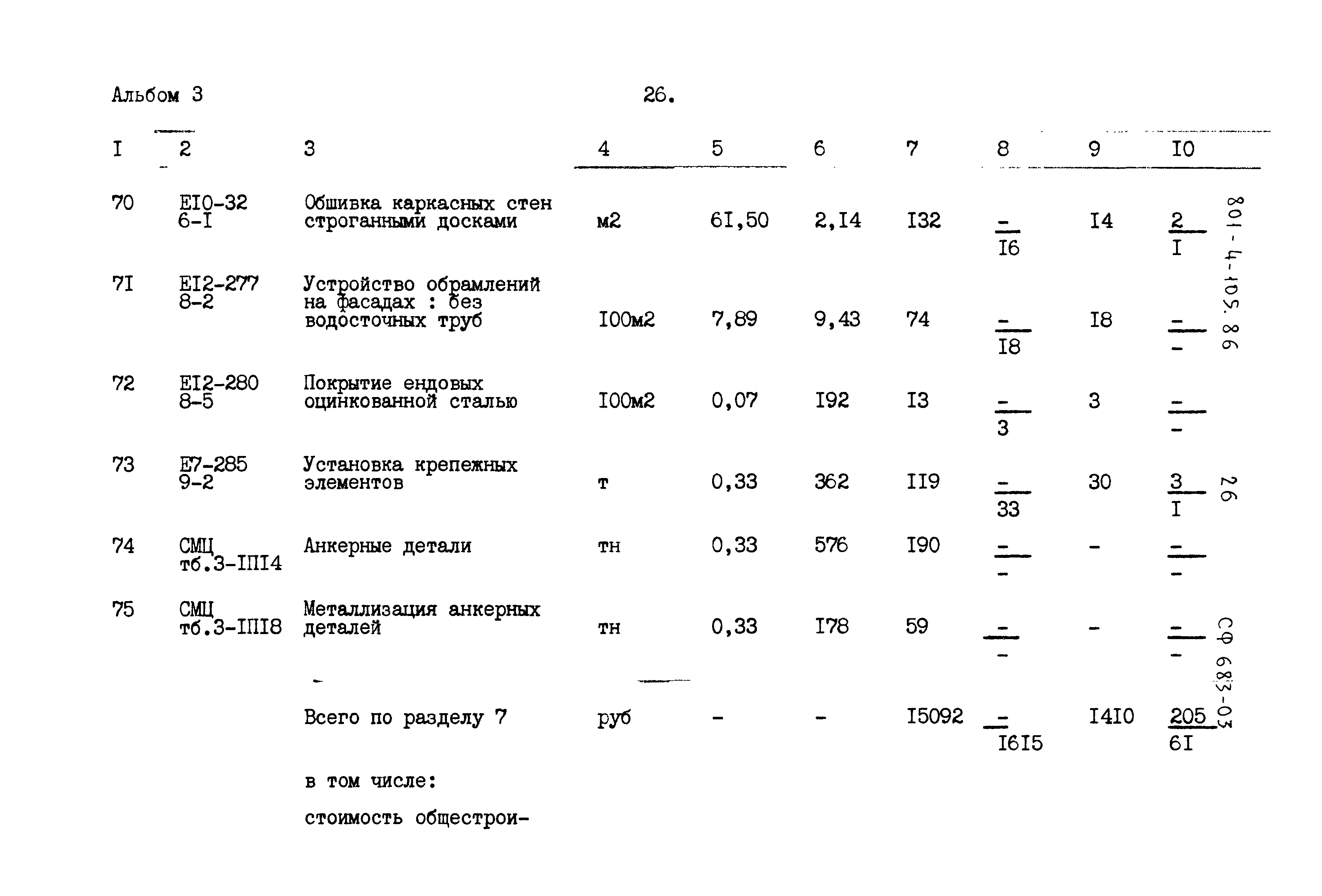 Типовой проект 801-4-105.86
