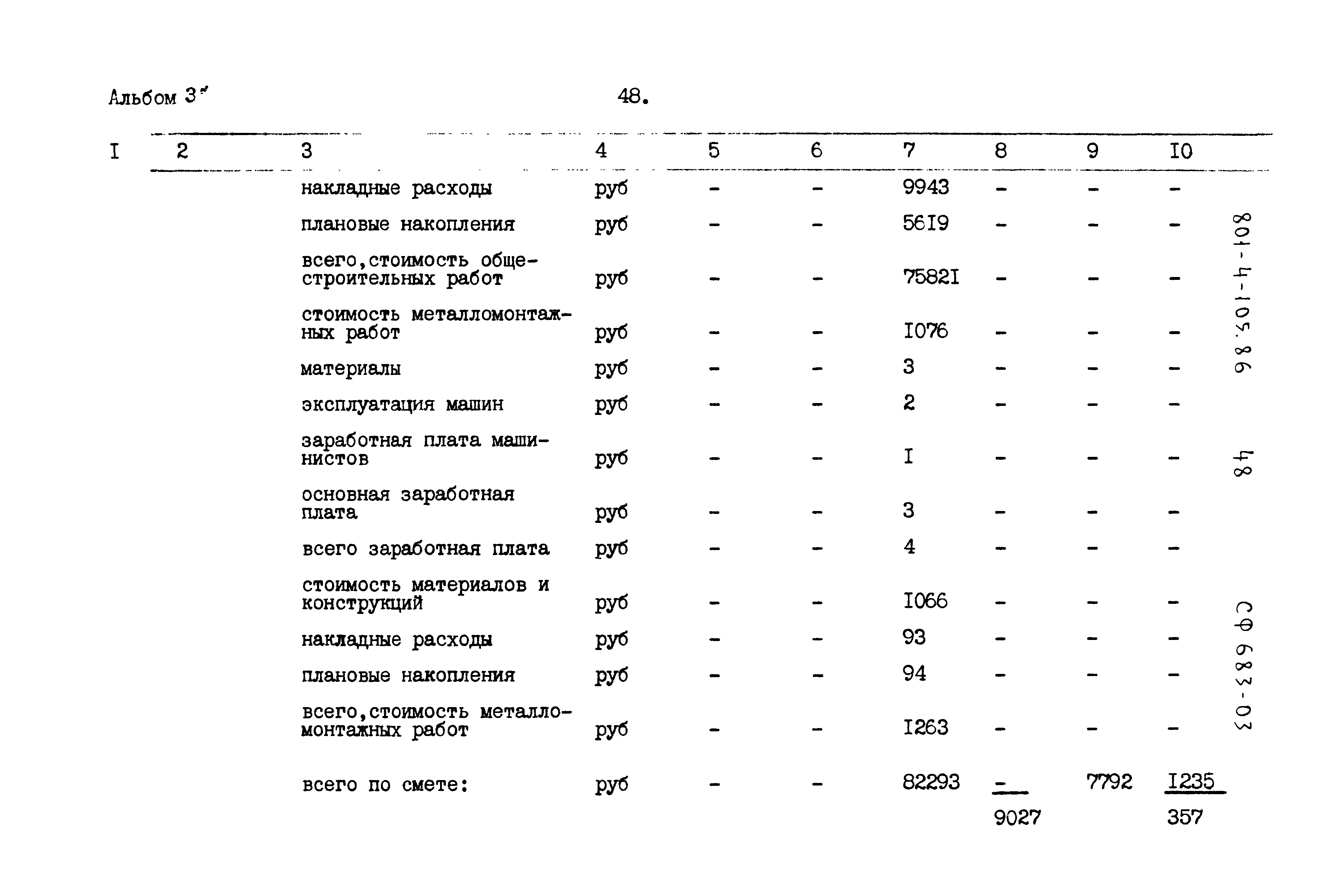 Типовой проект 801-4-105.86