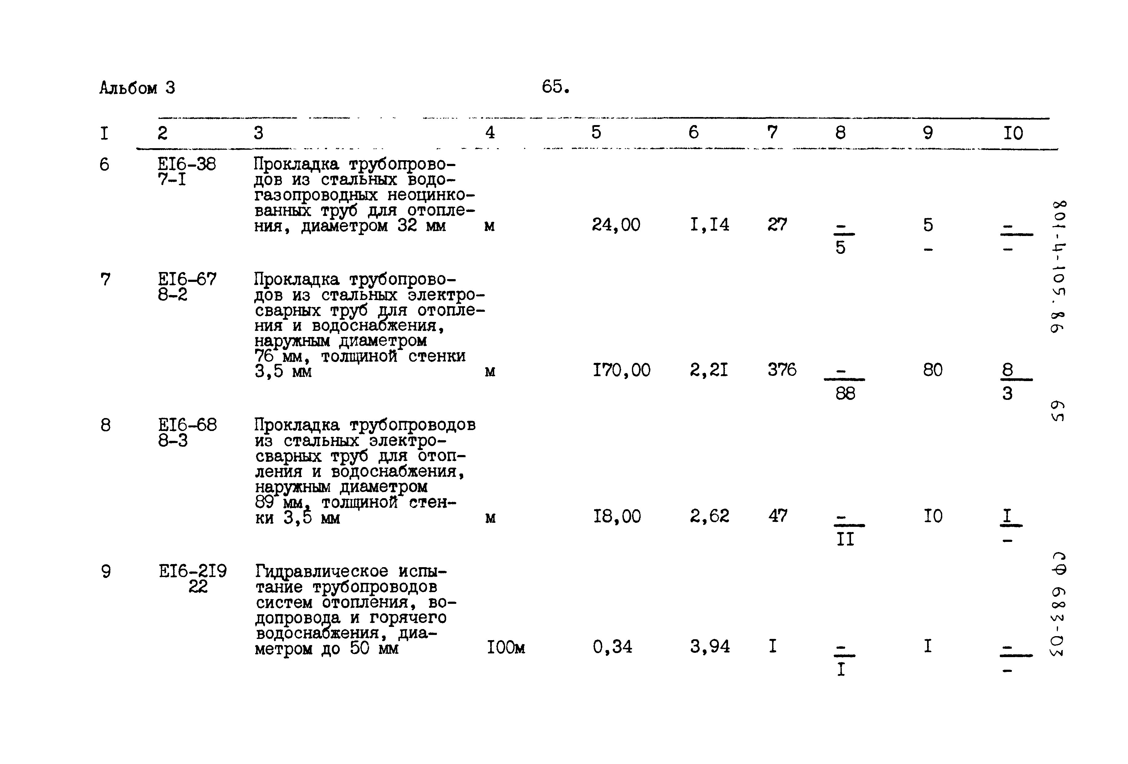 Типовой проект 801-4-105.86
