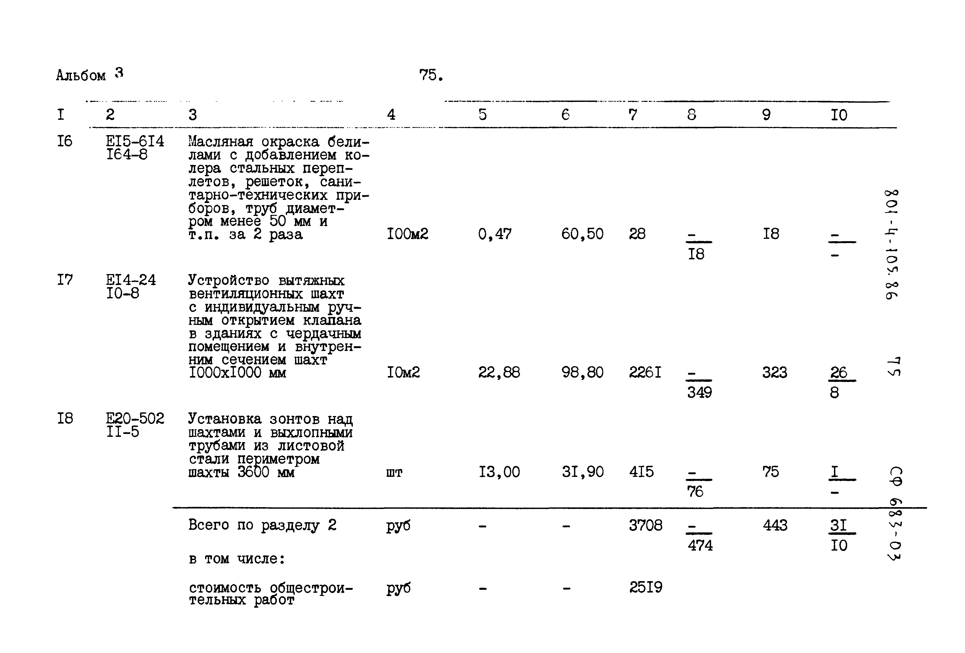 Типовой проект 801-4-105.86