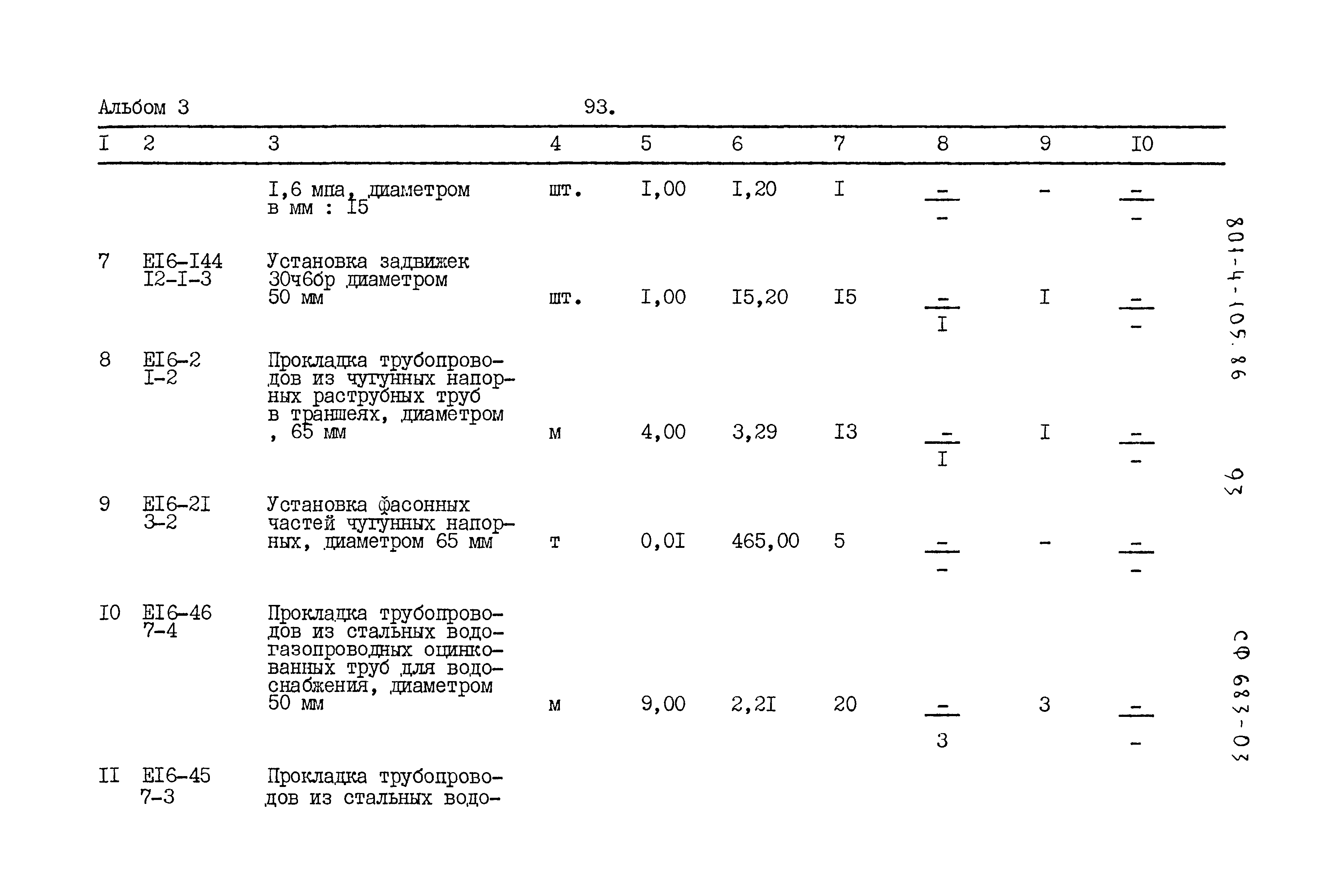 Типовой проект 801-4-105.86