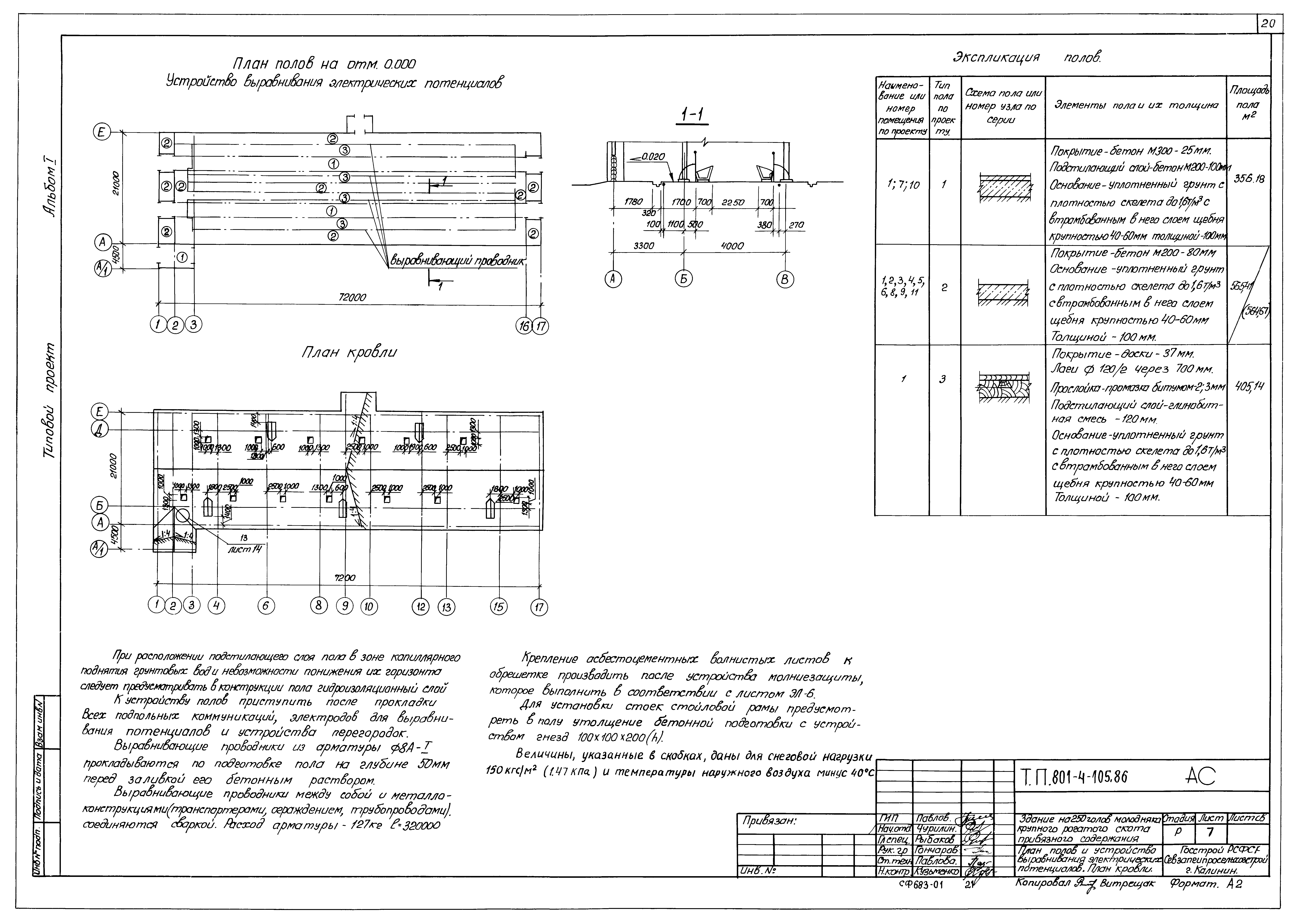 Типовой проект 801-4-105.86