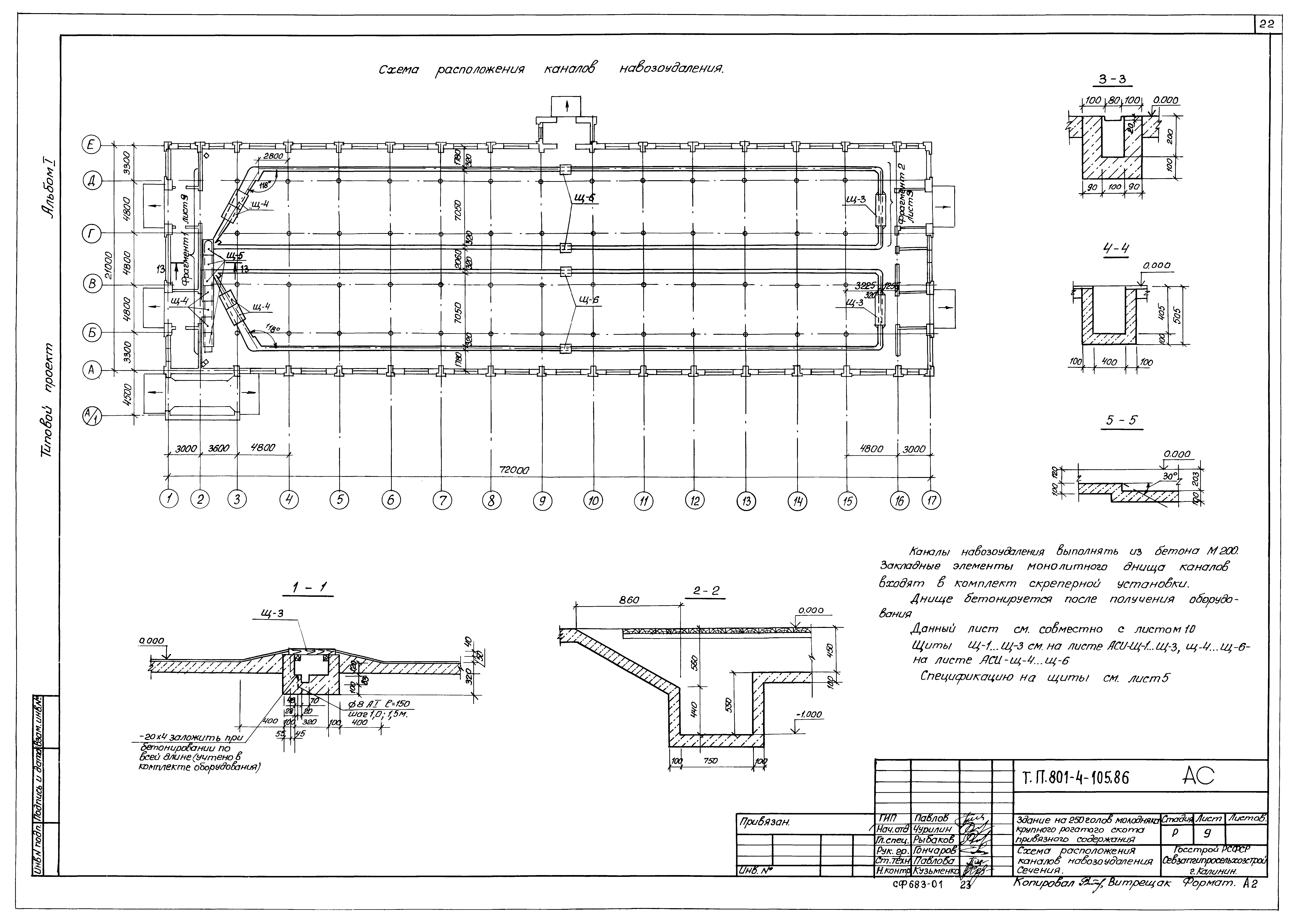 Типовой проект 801-4-105.86