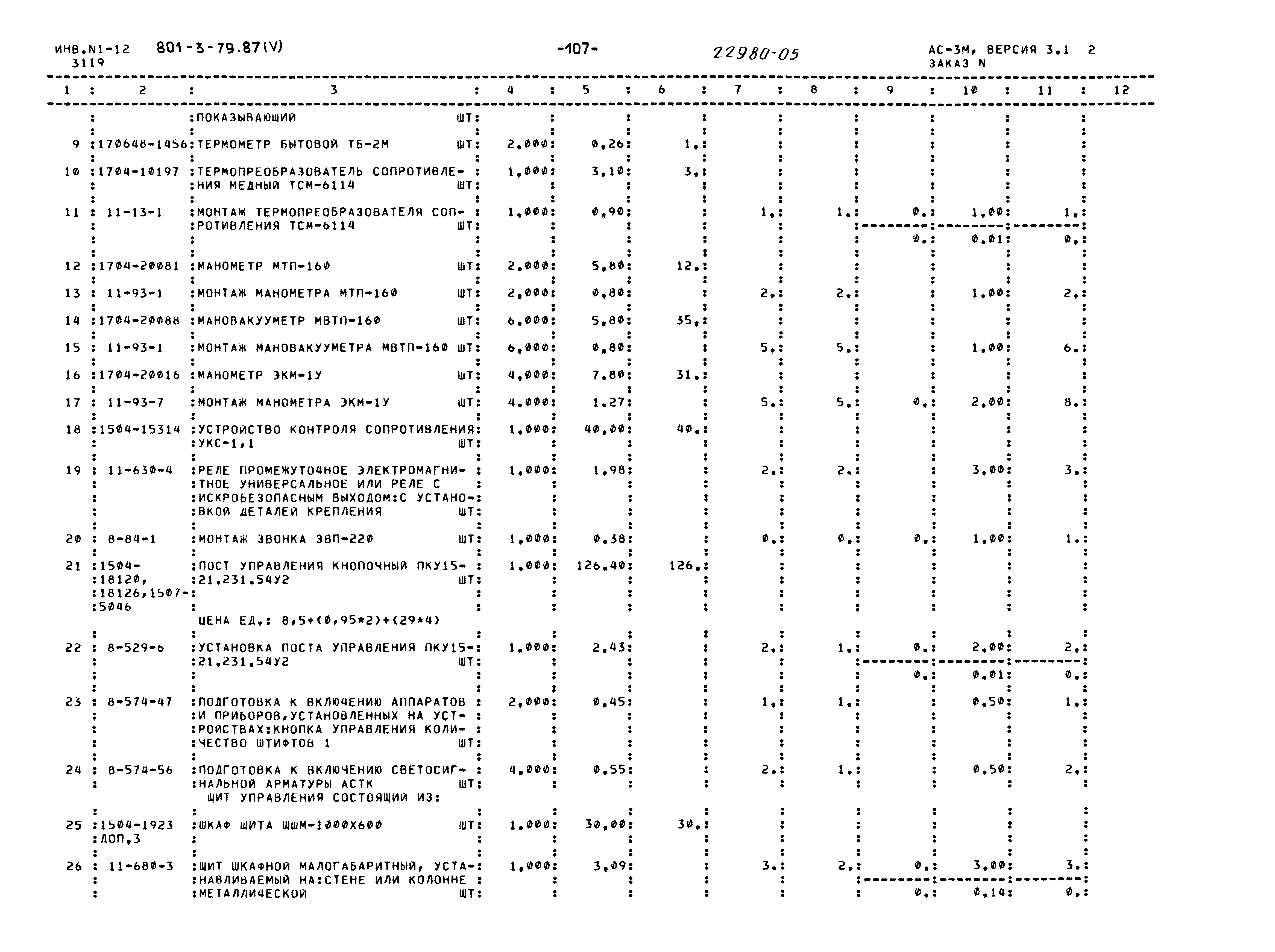 Типовой проект 801-3-79.87