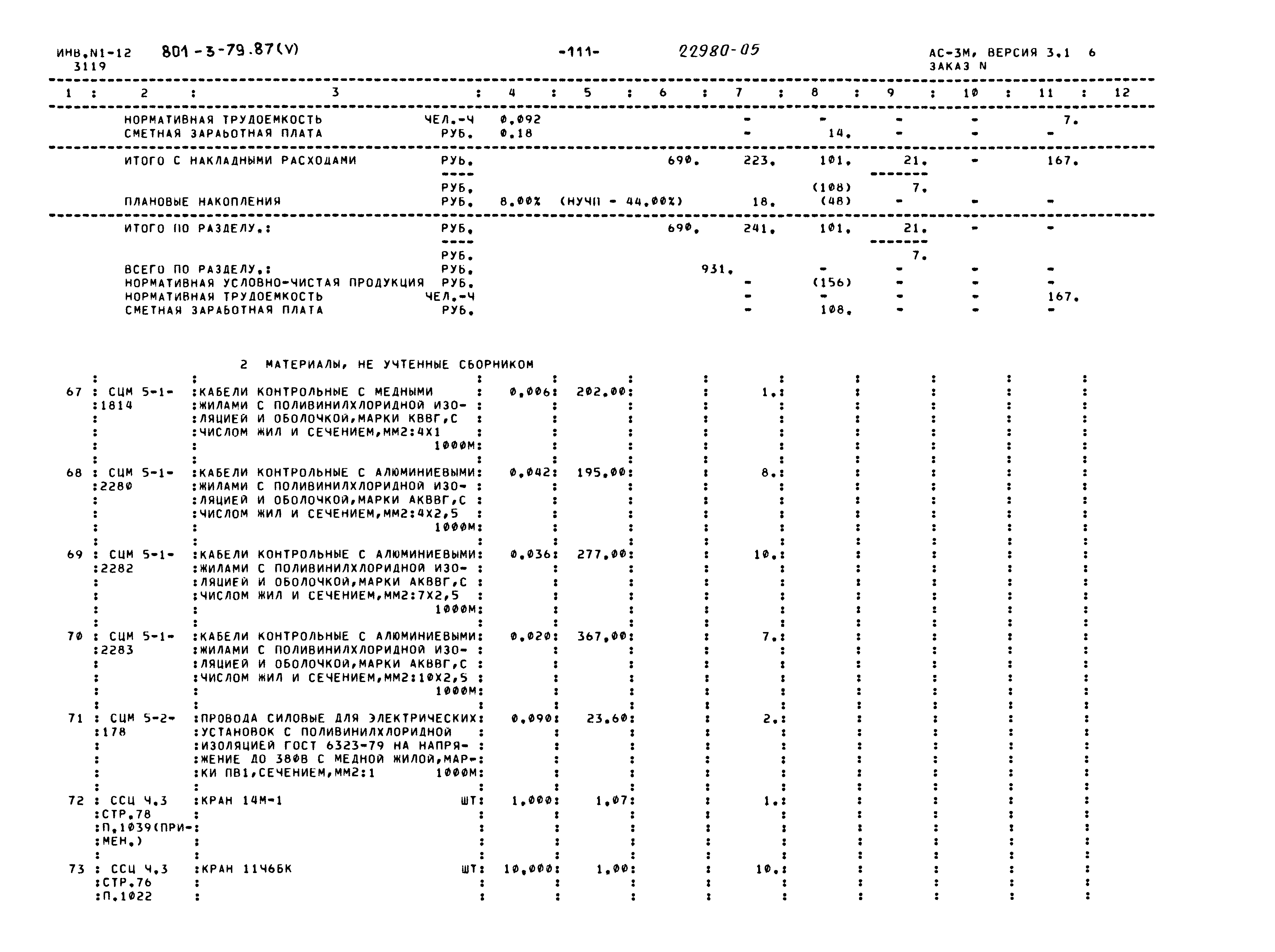 Типовой проект 801-3-79.87