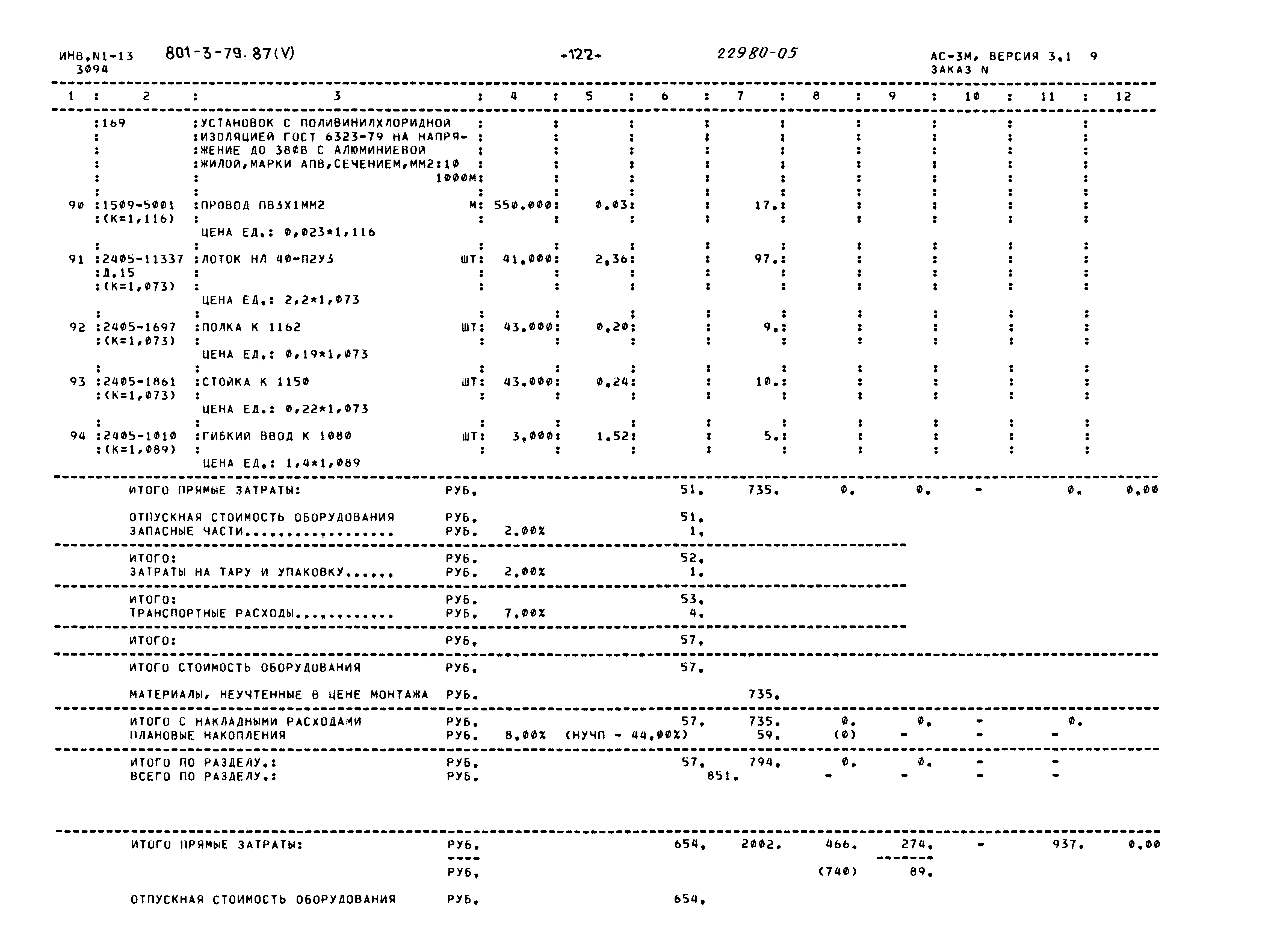 Типовой проект 801-3-79.87