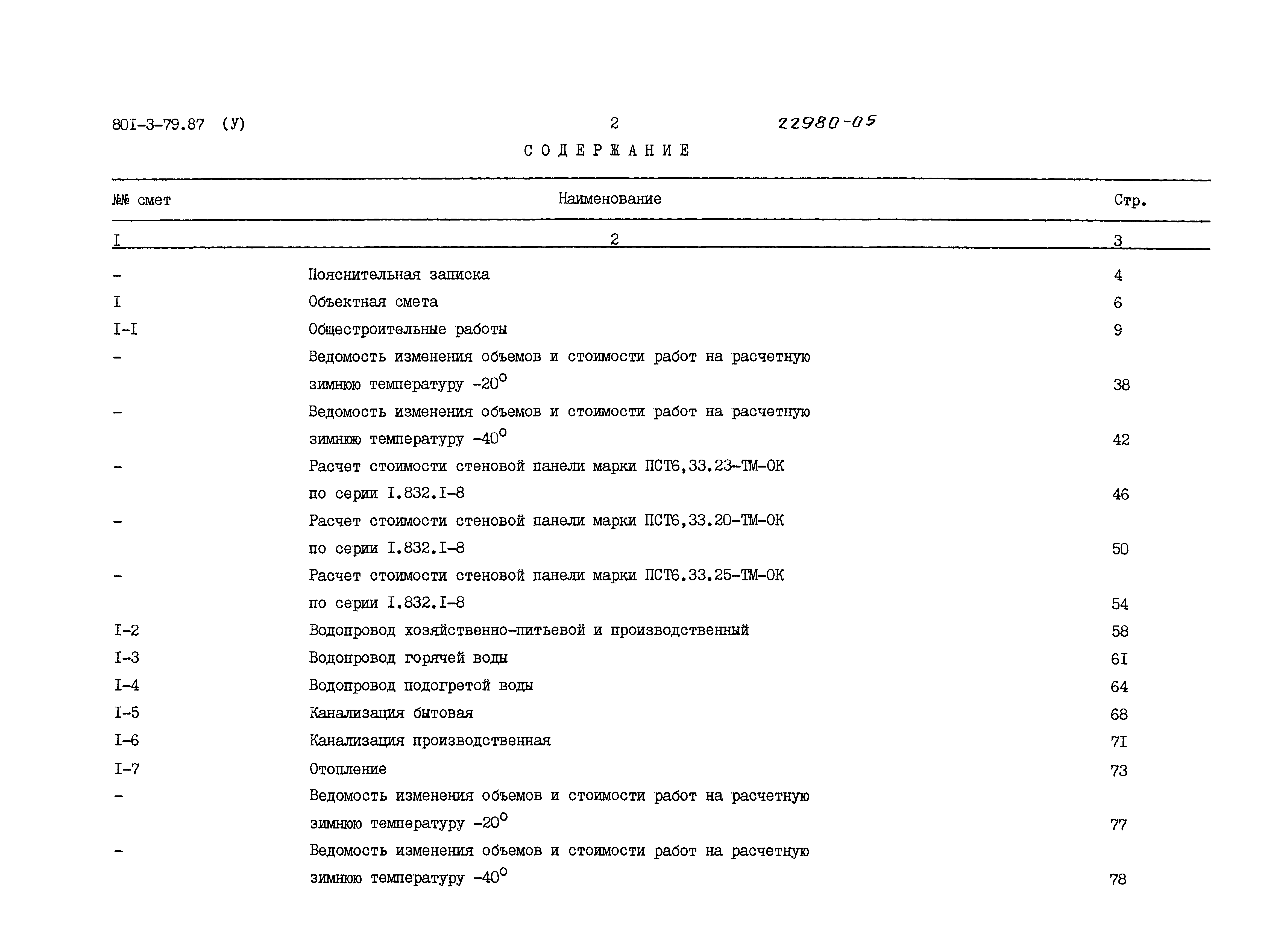 Типовой проект 801-3-79.87