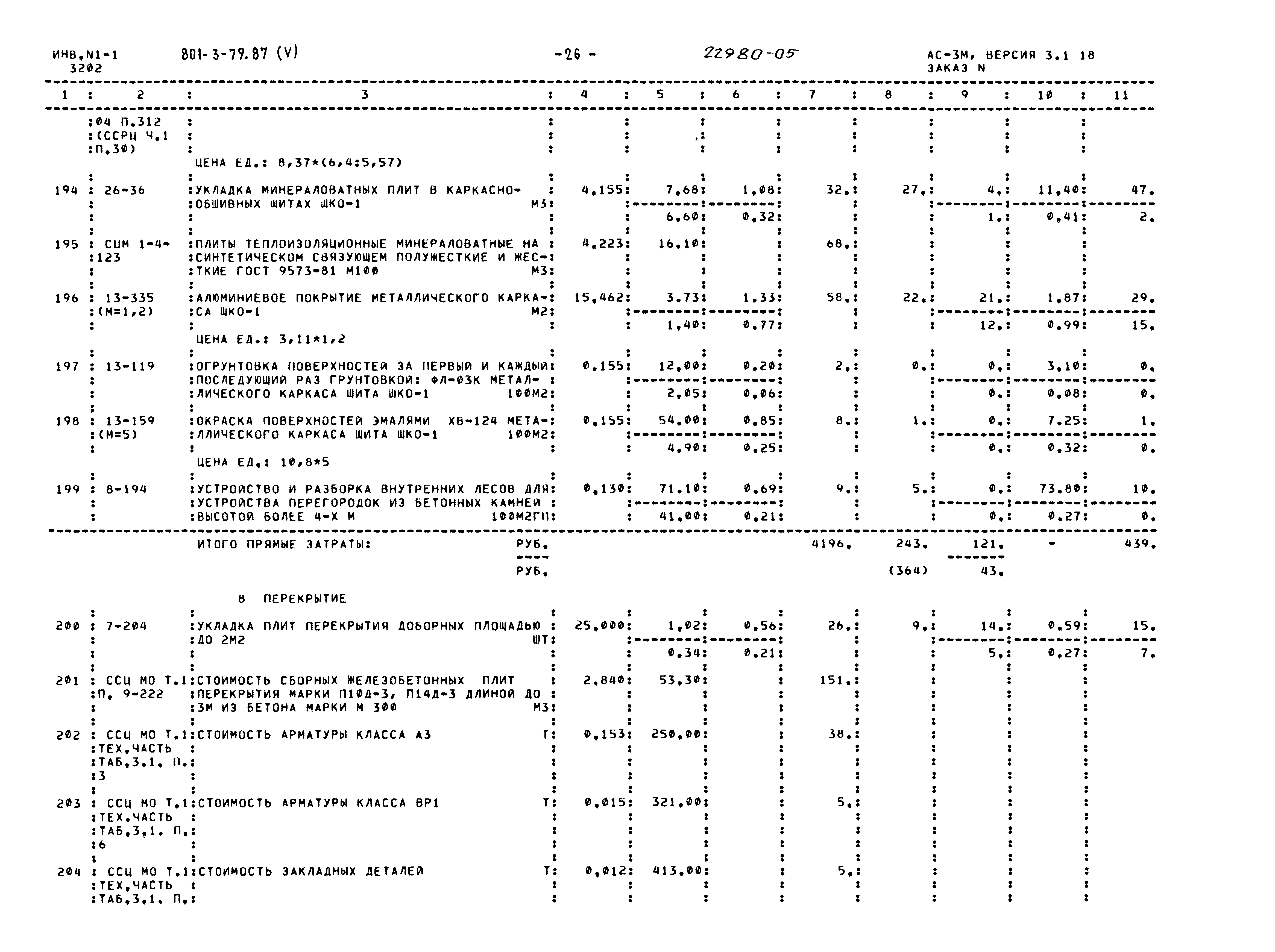Типовой проект 801-3-79.87