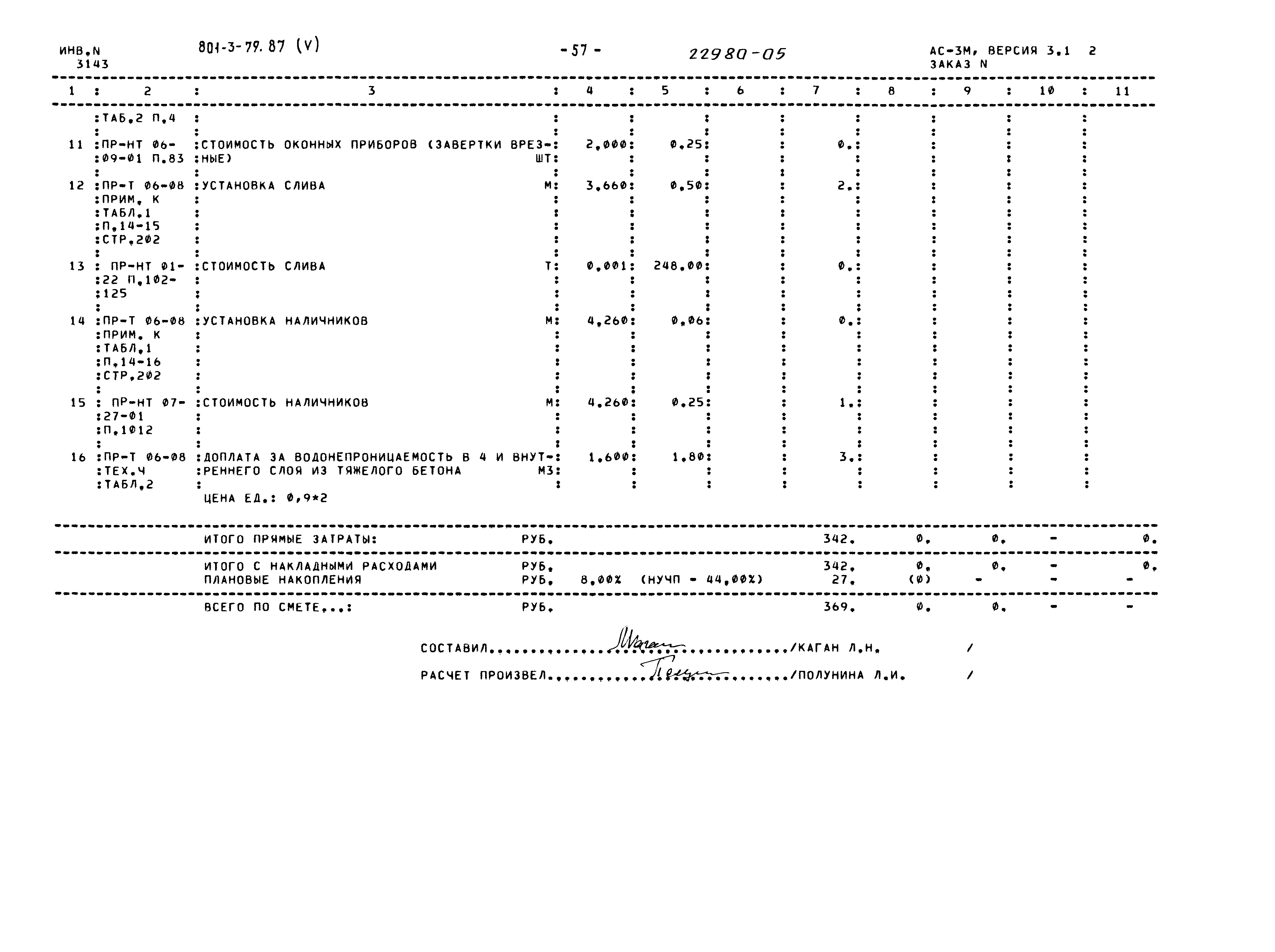 Типовой проект 801-3-79.87