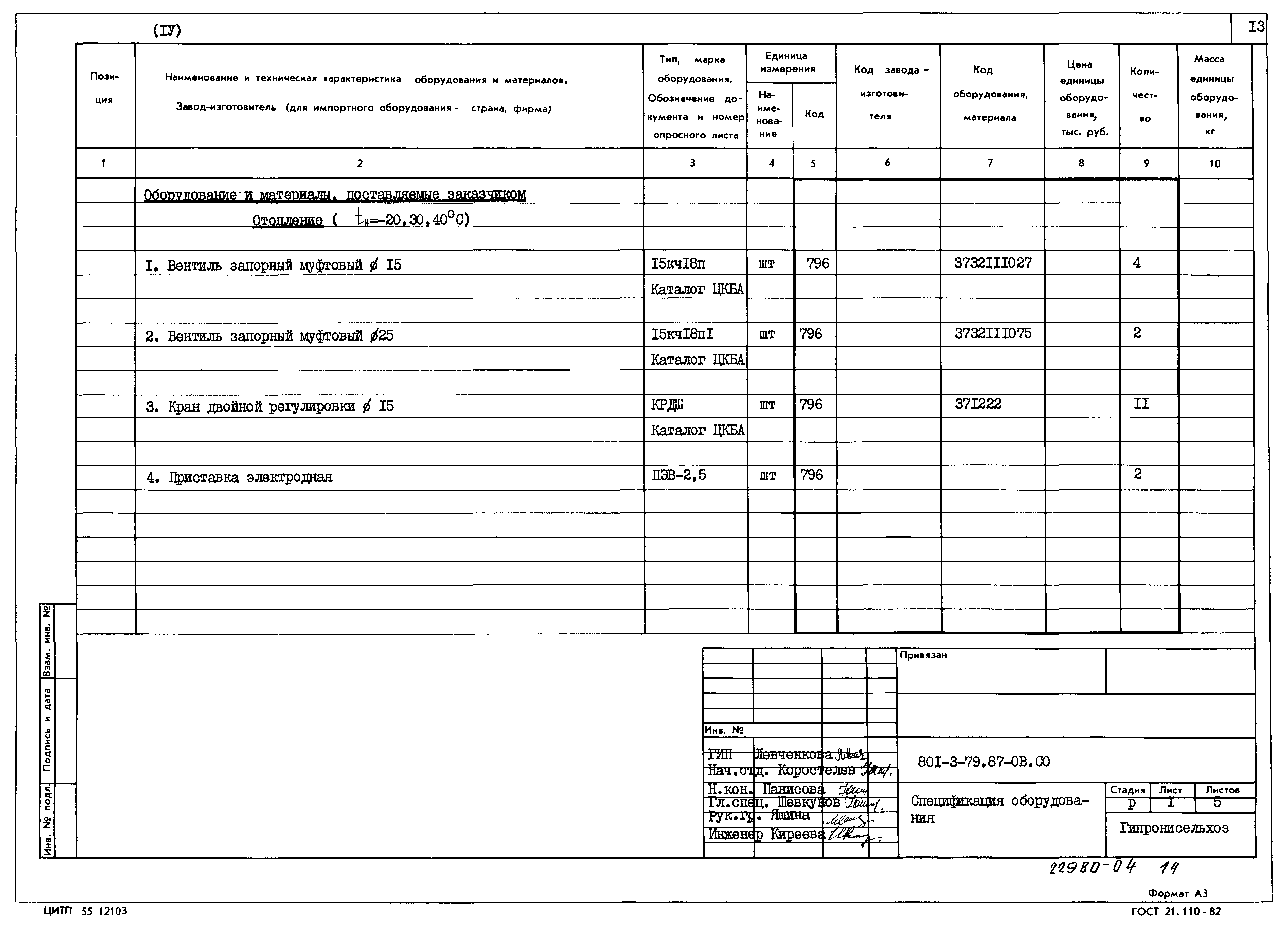 Типовой проект 801-3-79.87