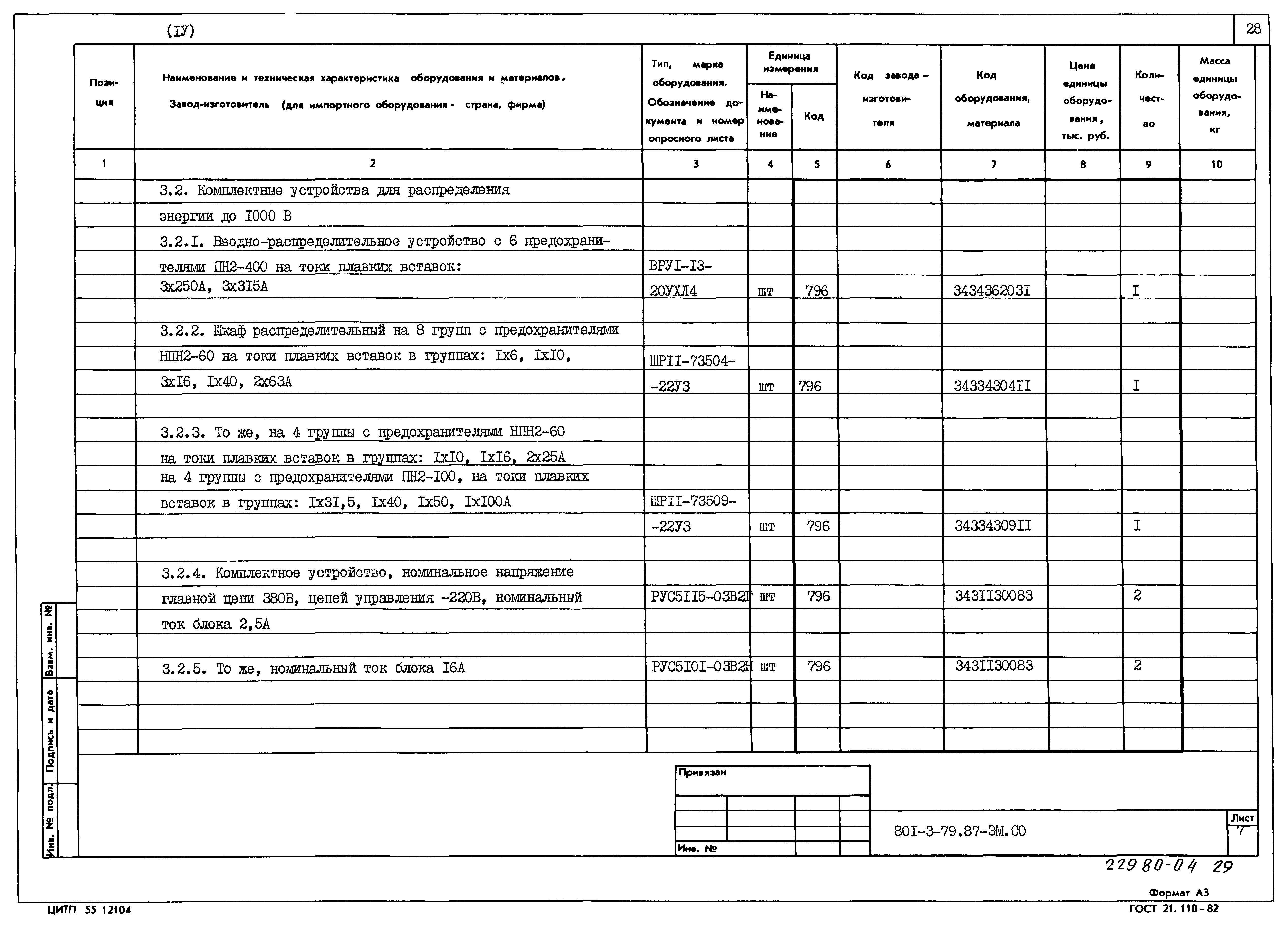 Типовой проект 801-3-79.87