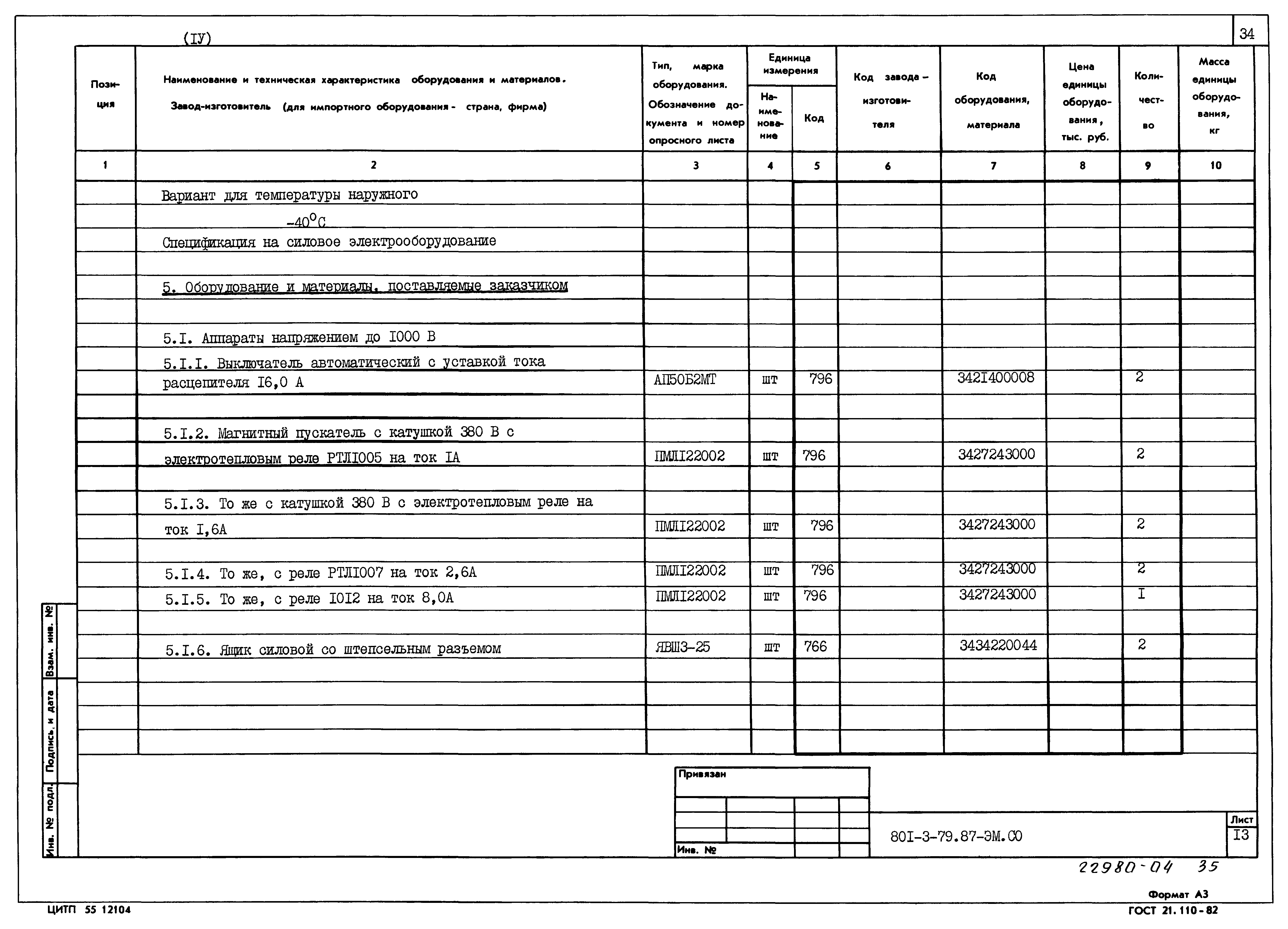 Типовой проект 801-3-79.87