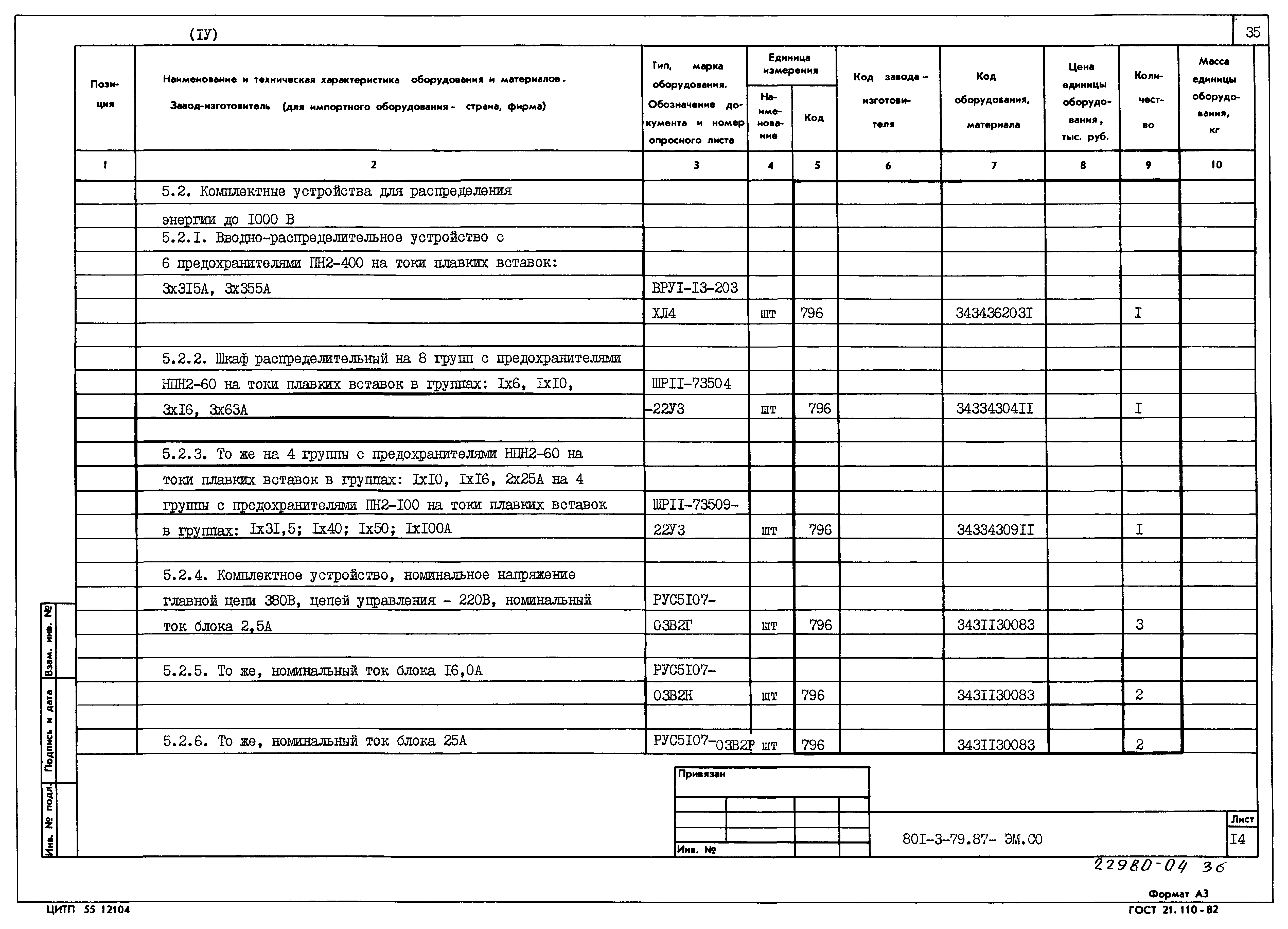Типовой проект 801-3-79.87