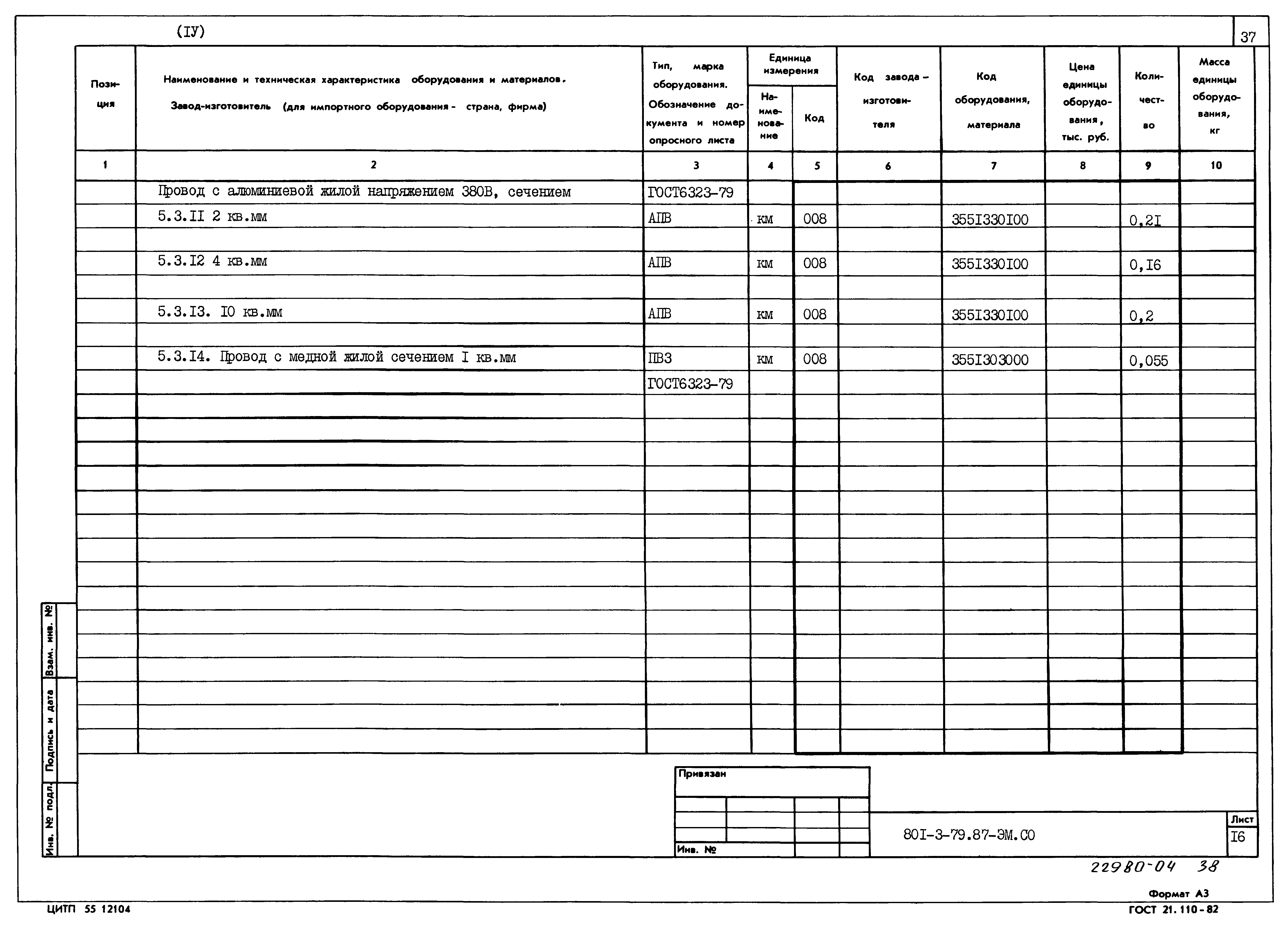 Типовой проект 801-3-79.87