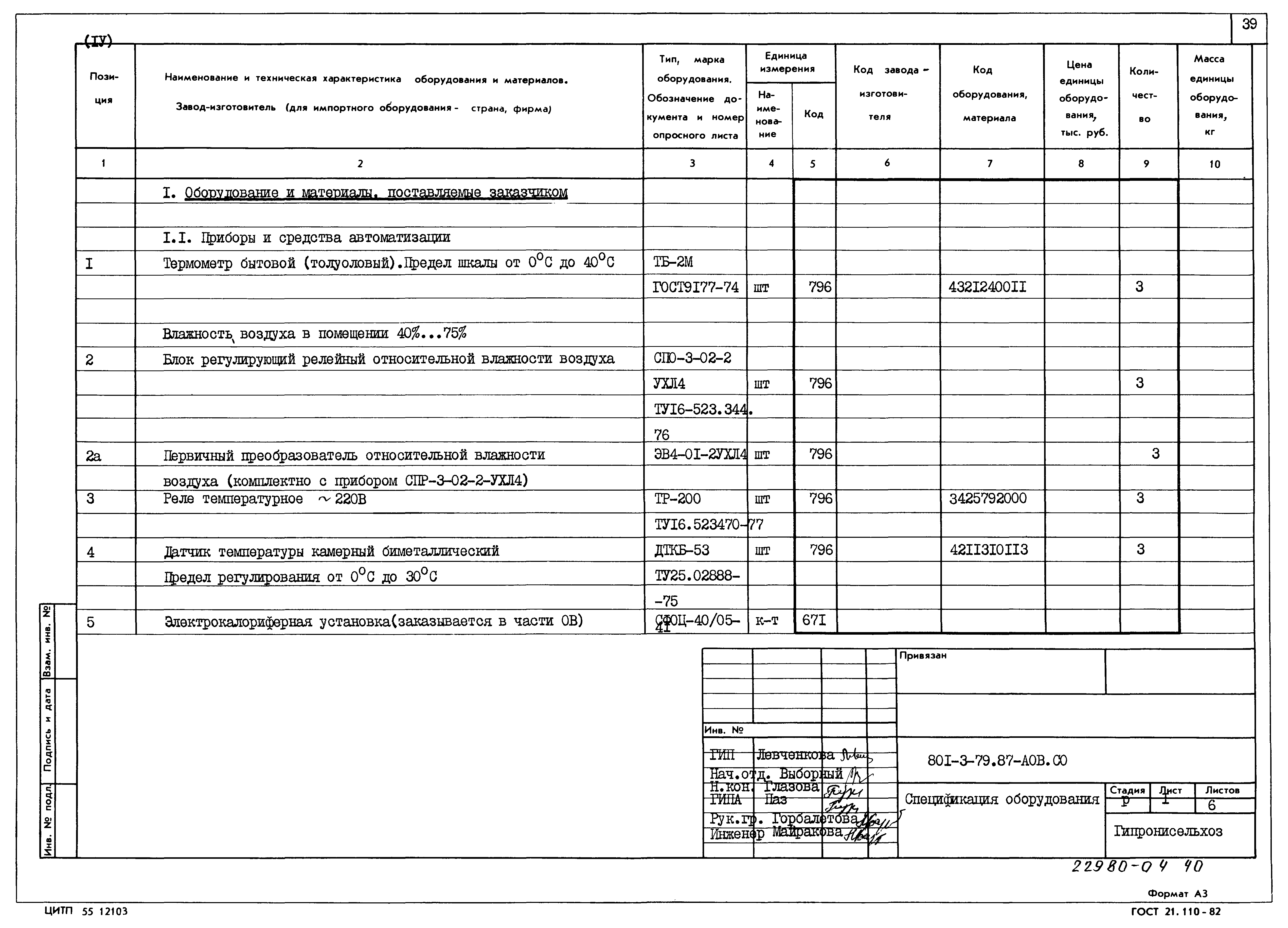 Типовой проект 801-3-79.87
