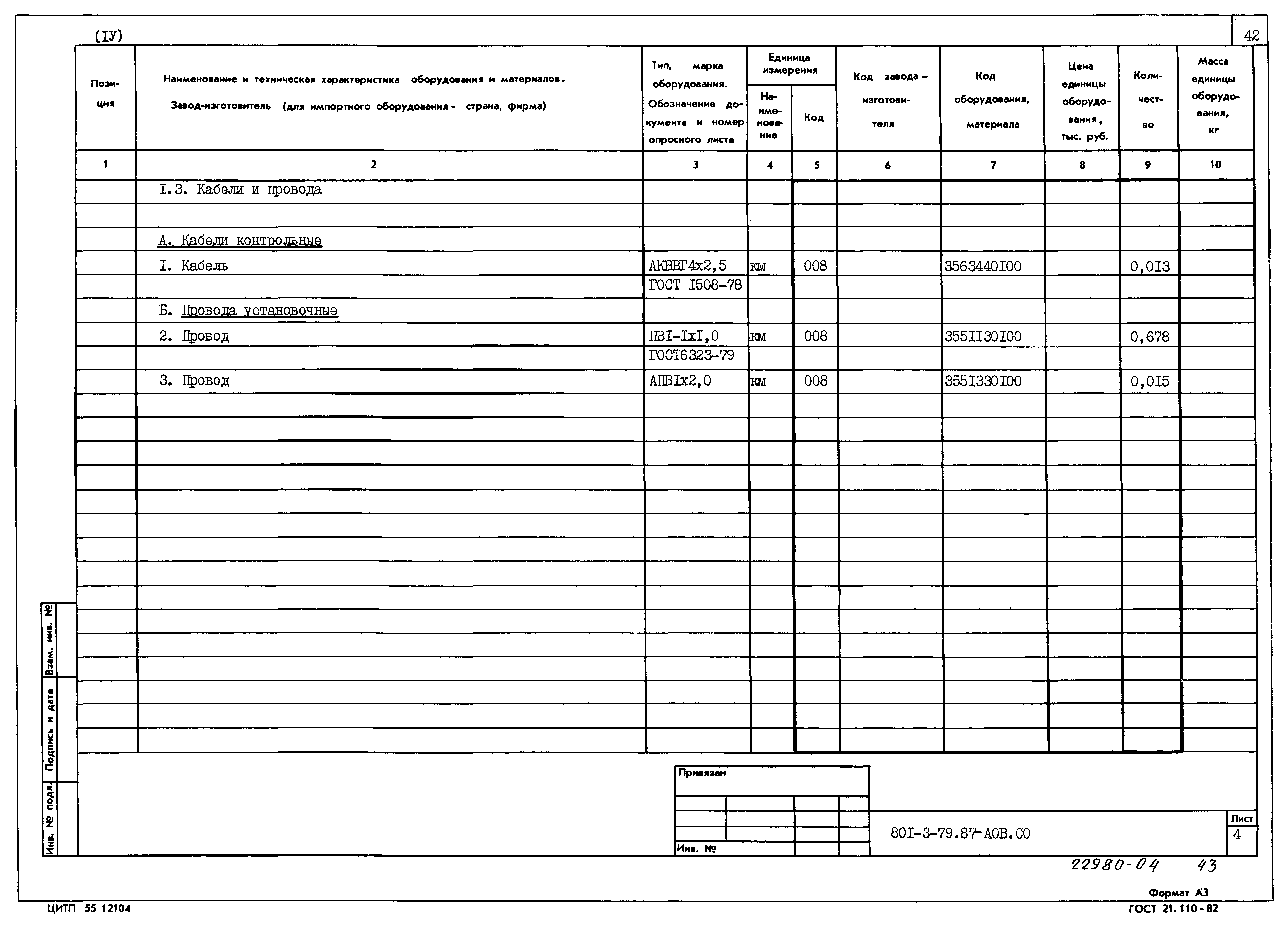 Типовой проект 801-3-79.87