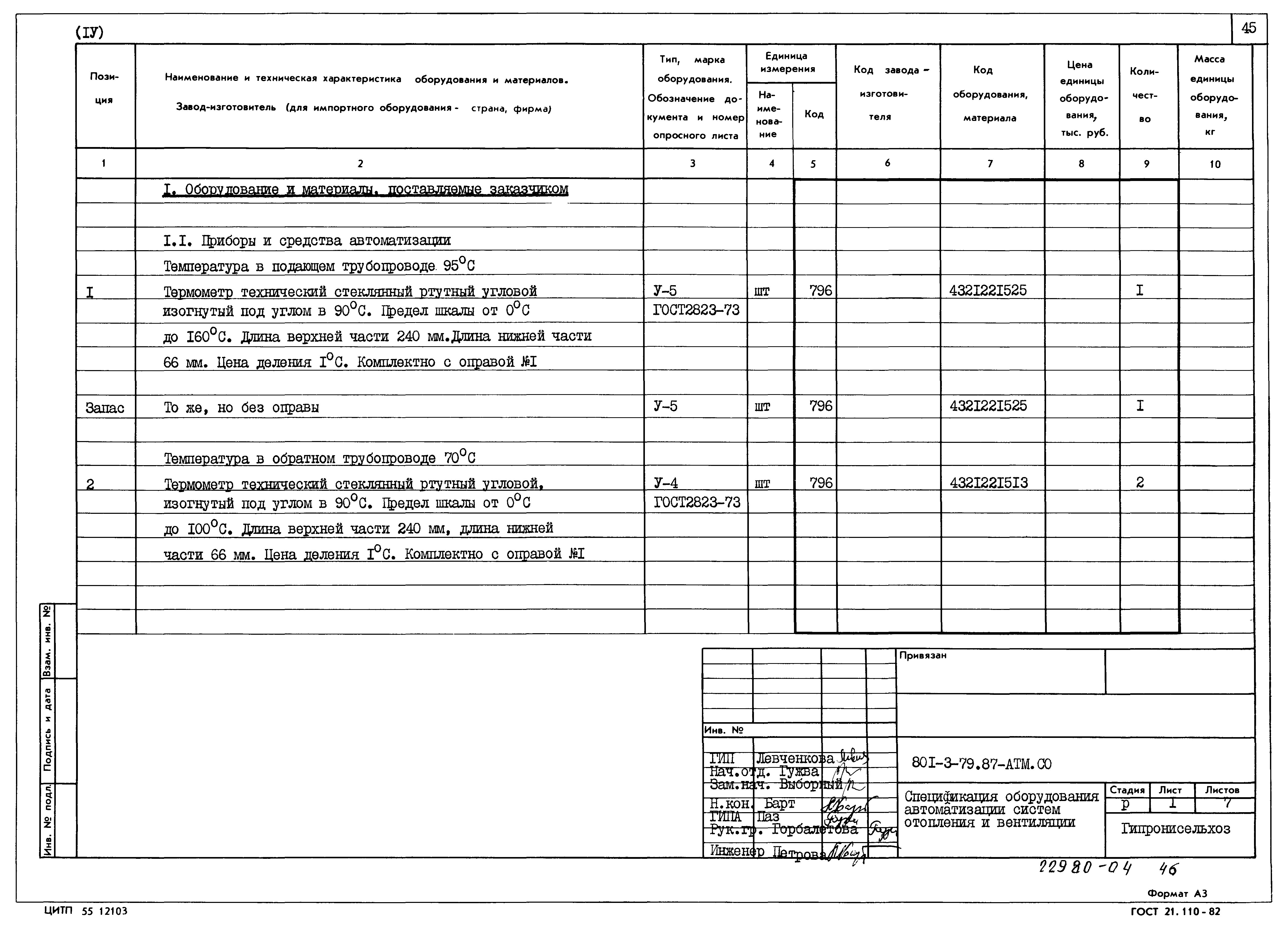 Типовой проект 801-3-79.87