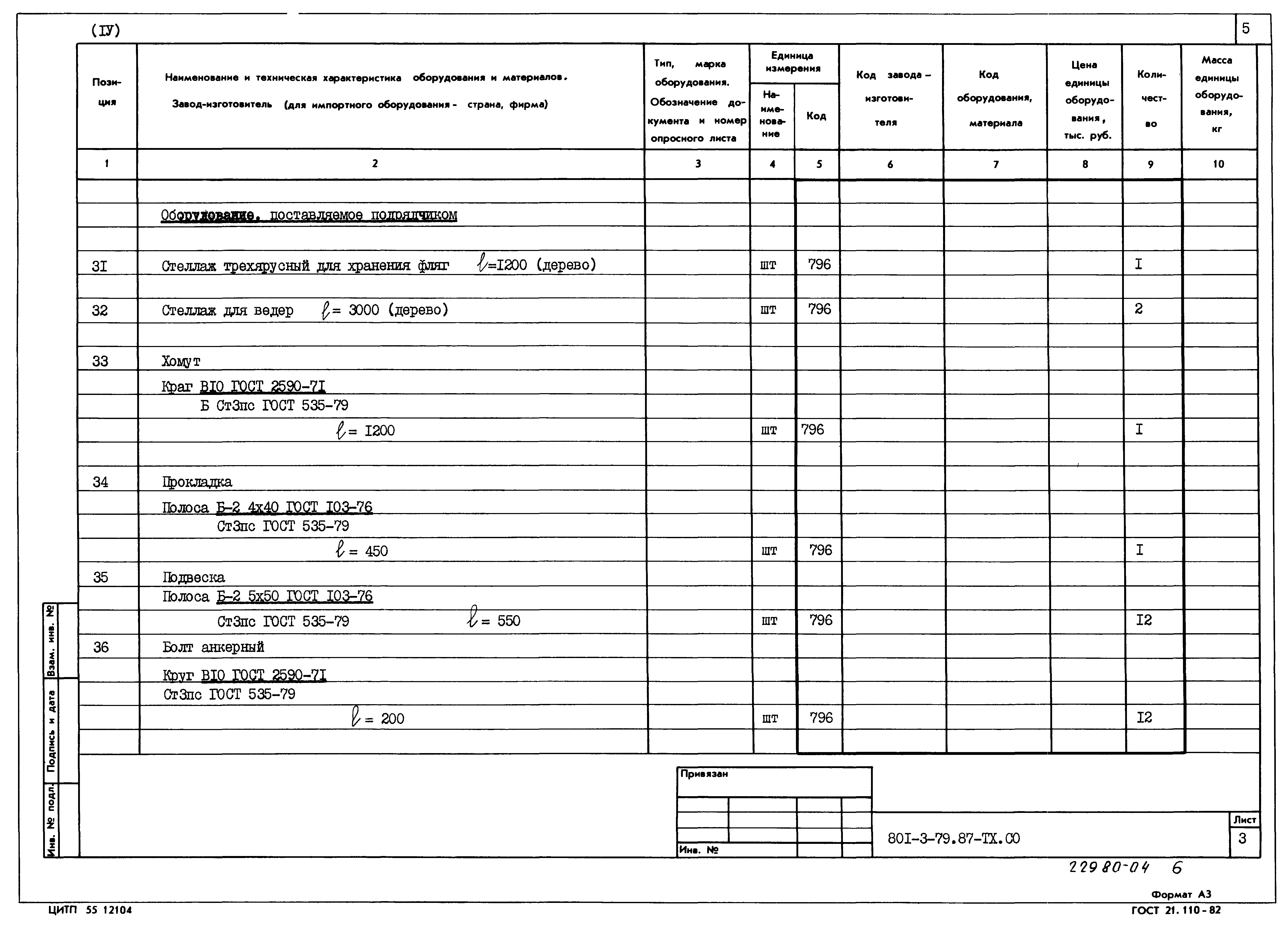 Типовой проект 801-3-79.87
