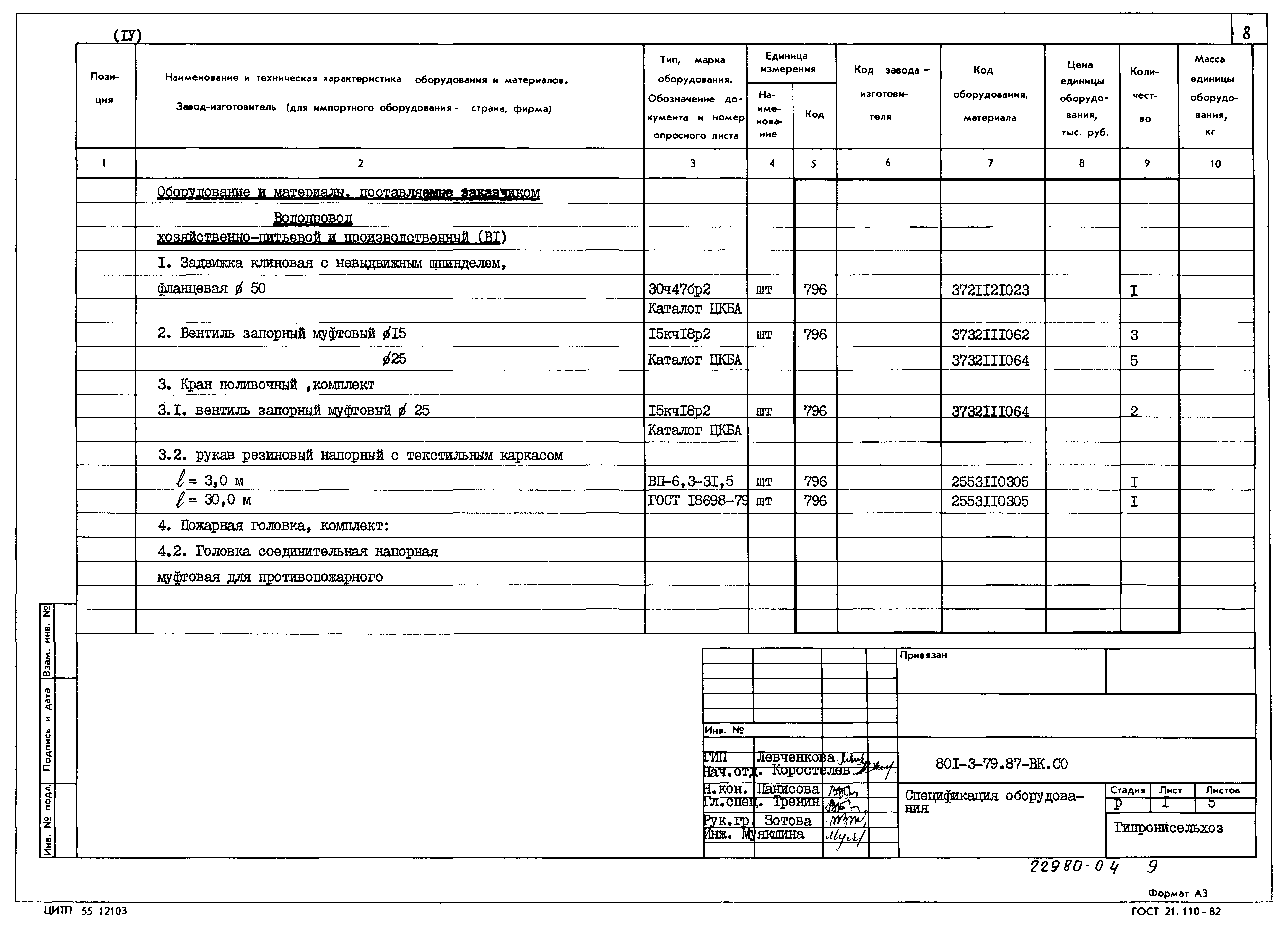 Типовой проект 801-3-79.87