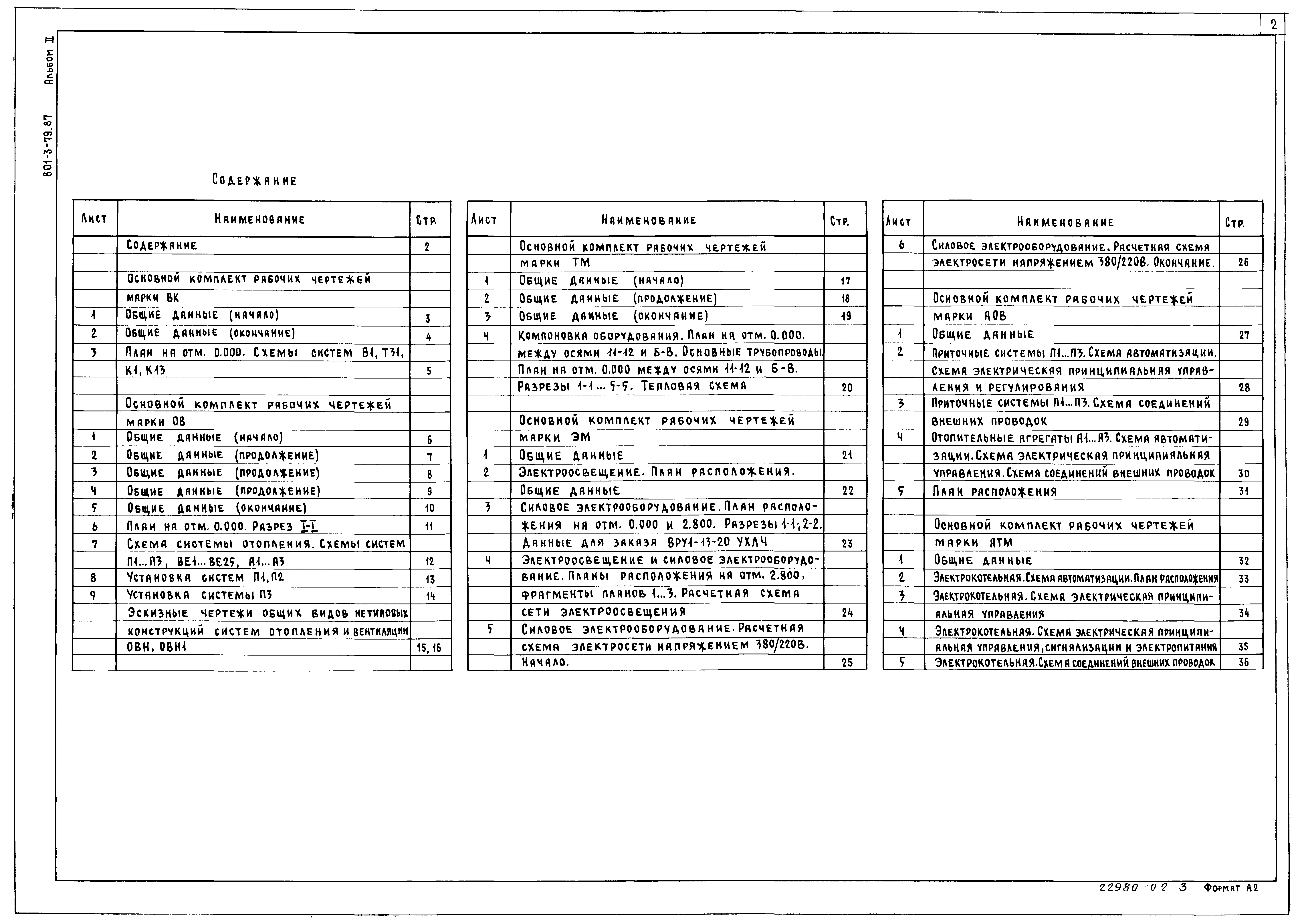 Типовой проект 801-3-79.87