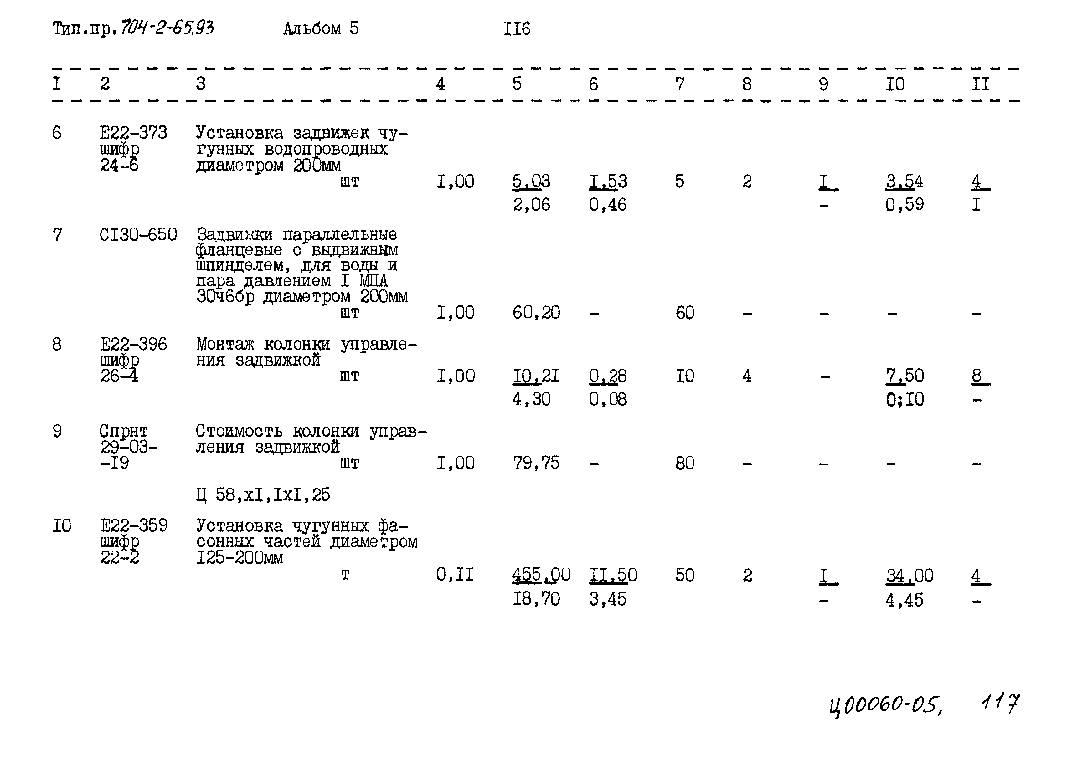 Типовой проект 704-2-65.93