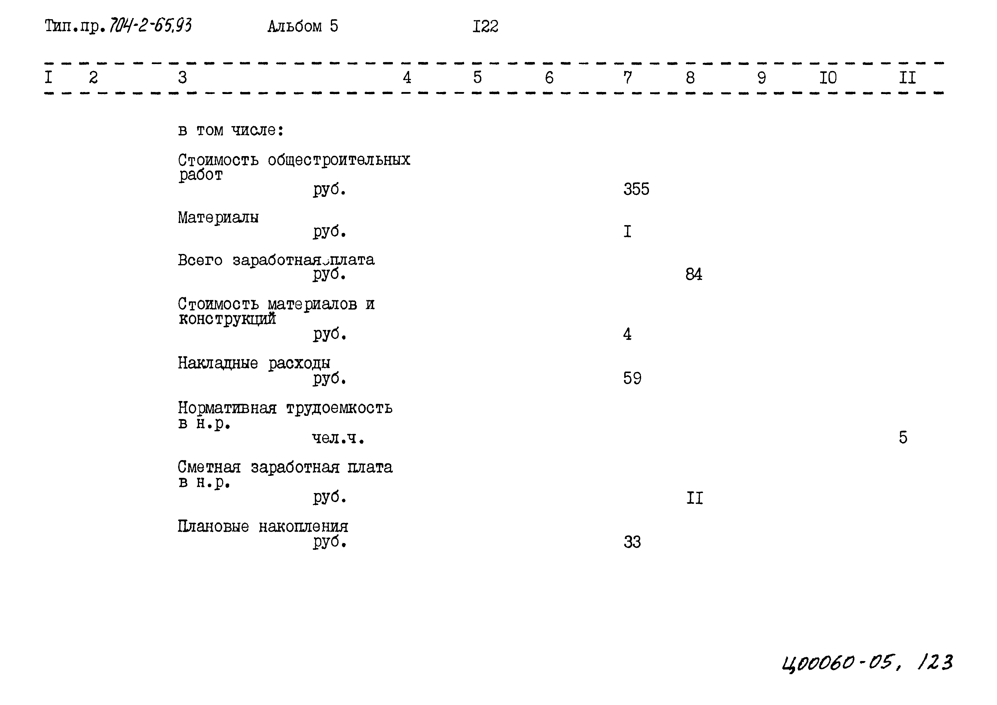 Типовой проект 704-2-65.93